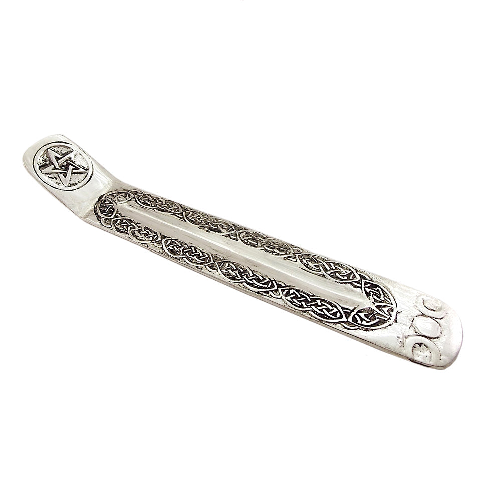 Pentagram and Triple Moon Ash Catcher | Incense Holder | Wiccan Center
