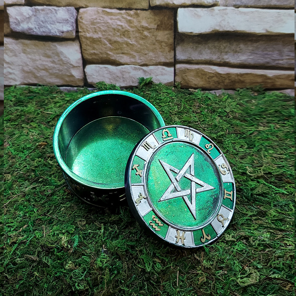 Pentacle Trinket Boxes | Trinket Boxes | Wiccan Center