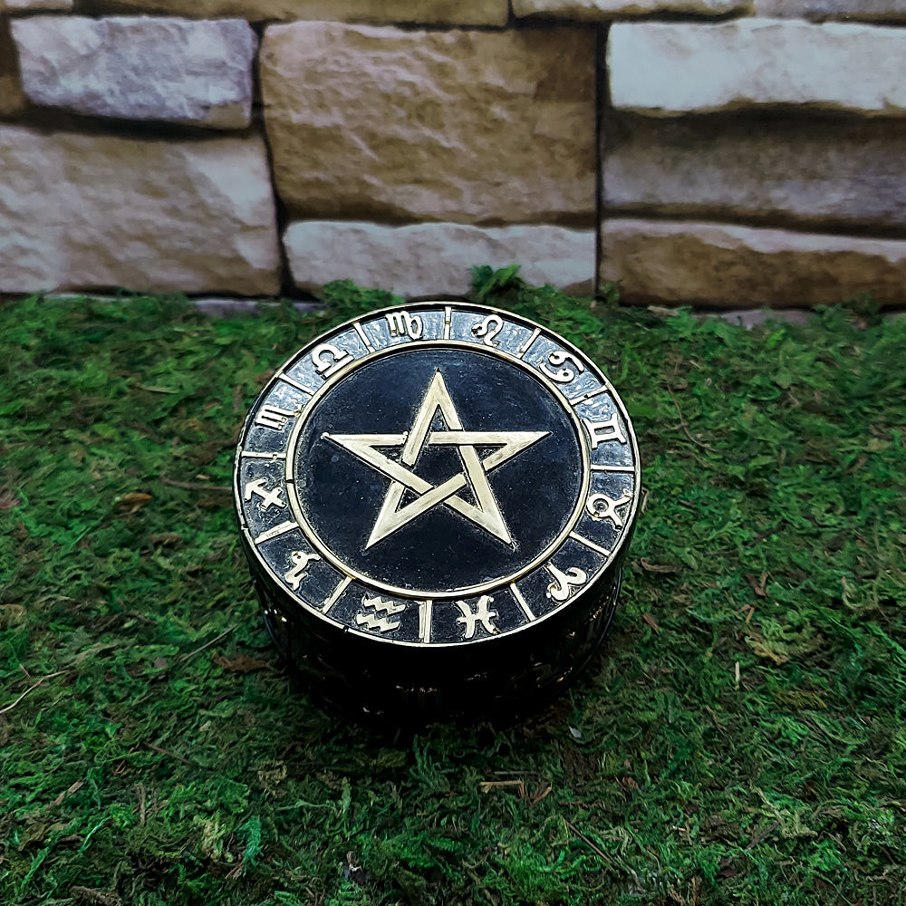 Pentacle Trinket Boxes | Trinket Boxes | Wiccan Center