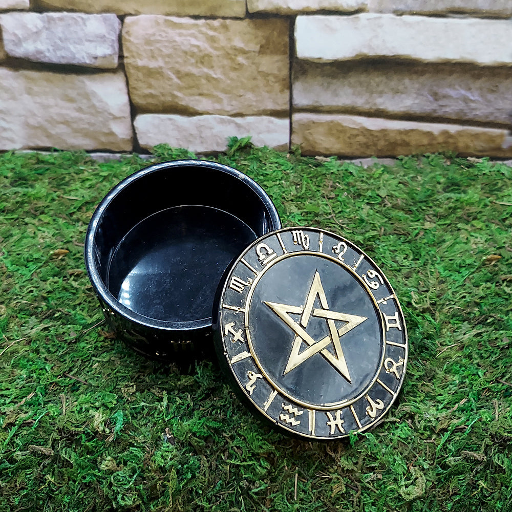 Pentacle Trinket Boxes | Trinket Boxes | Wiccan Center