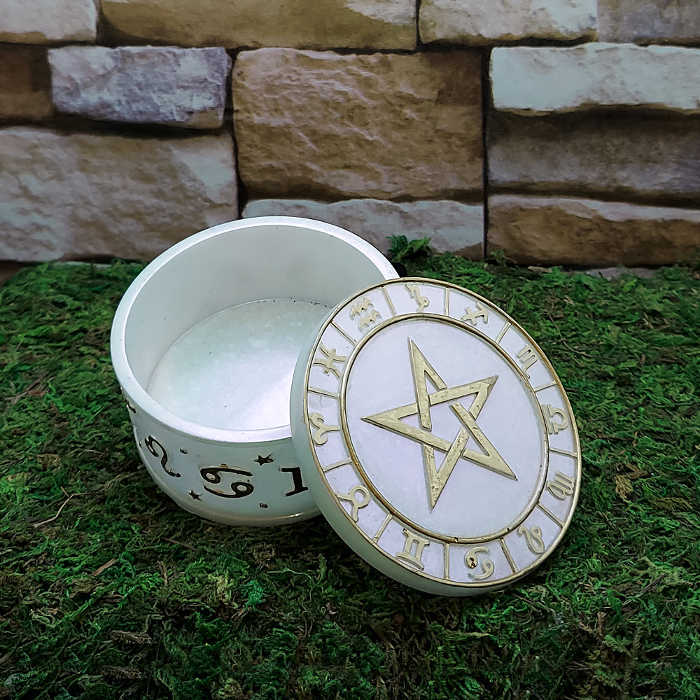 Pentacle Trinket Boxes | Trinket Boxes | Wiccan Center