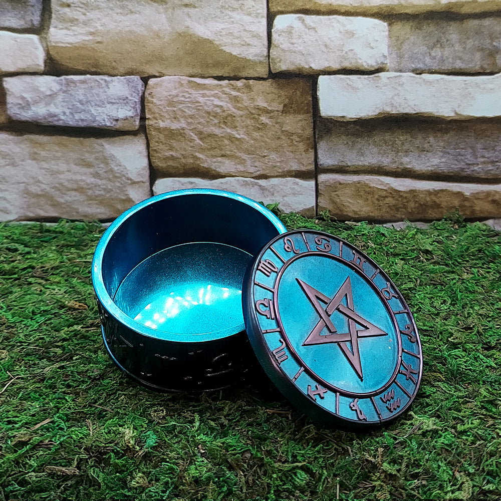 Pentacle Trinket Boxes | Trinket Boxes | Wiccan Center