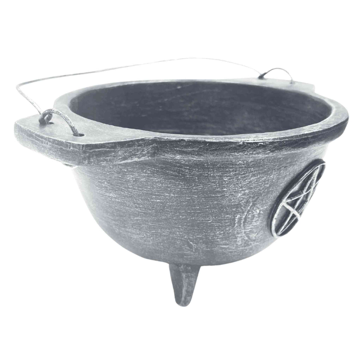Pentagram Resin Cauldron | Religious Altars | Wiccan Center