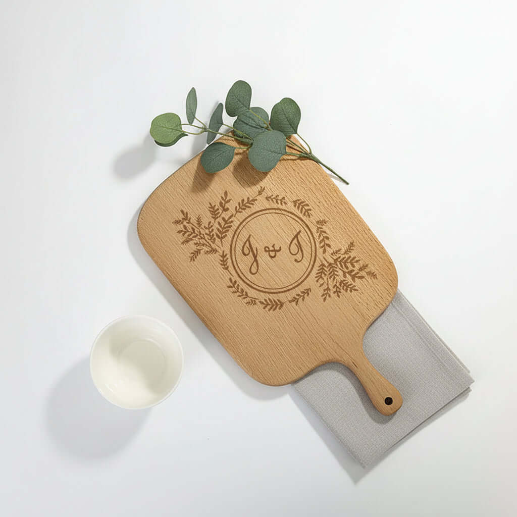 Personalized Engraved Cutting Board –Housewarming Gift Custom