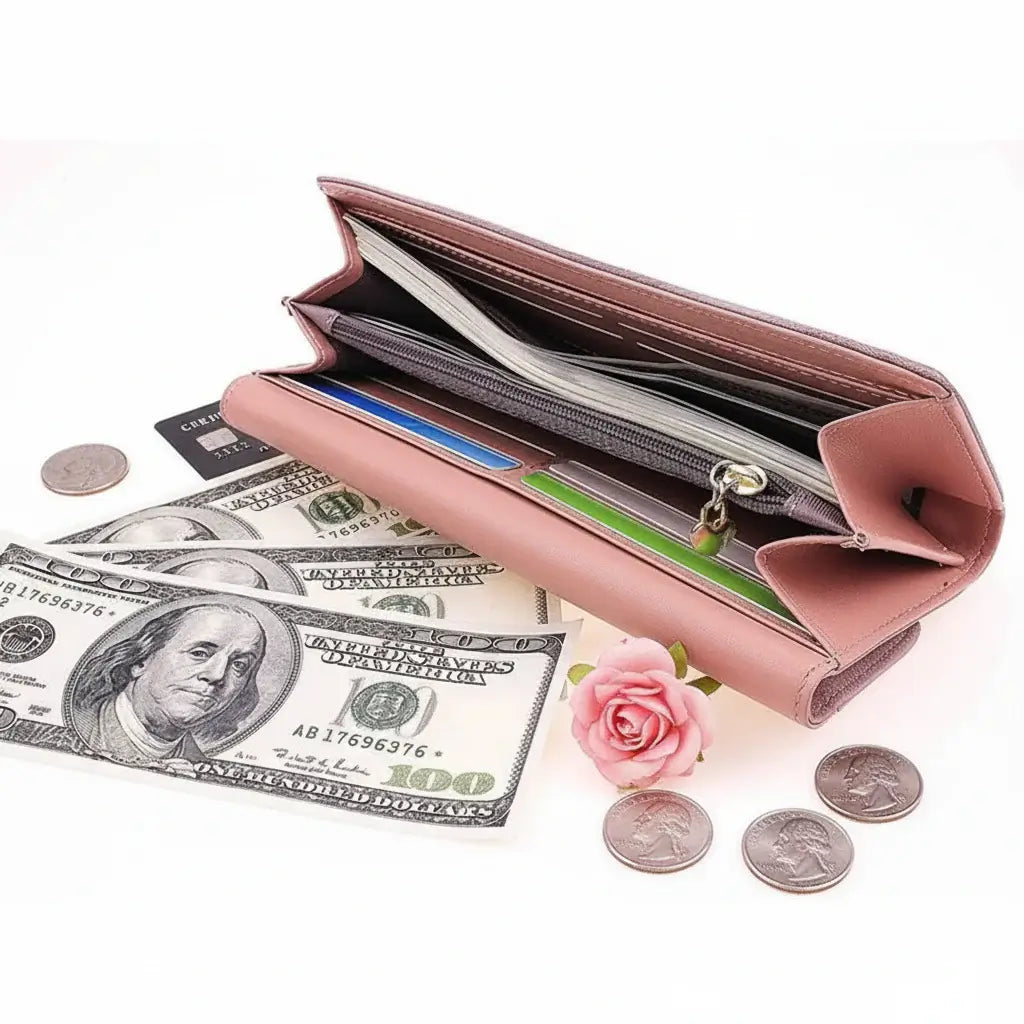 Personalized Photo Engraved Wallet For Women