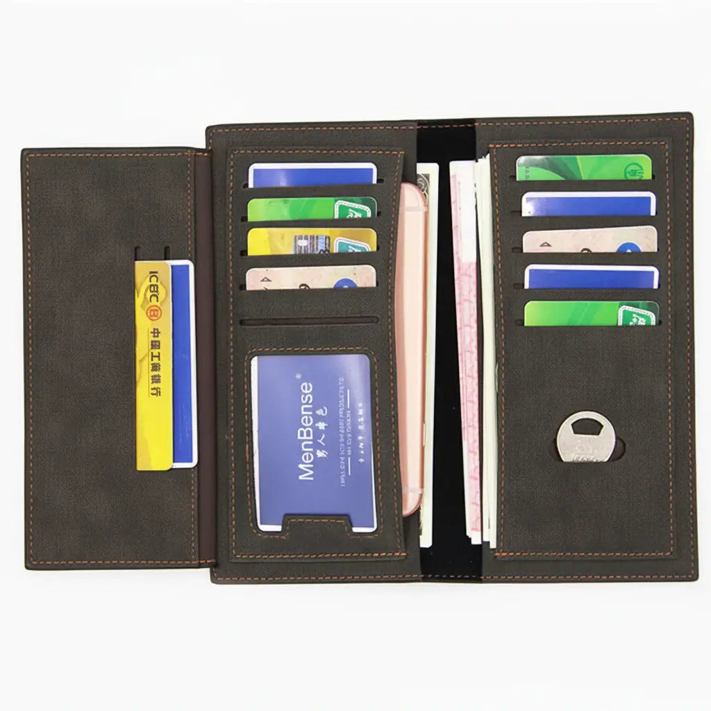 Personalized Photo Engraved Wallet Leather