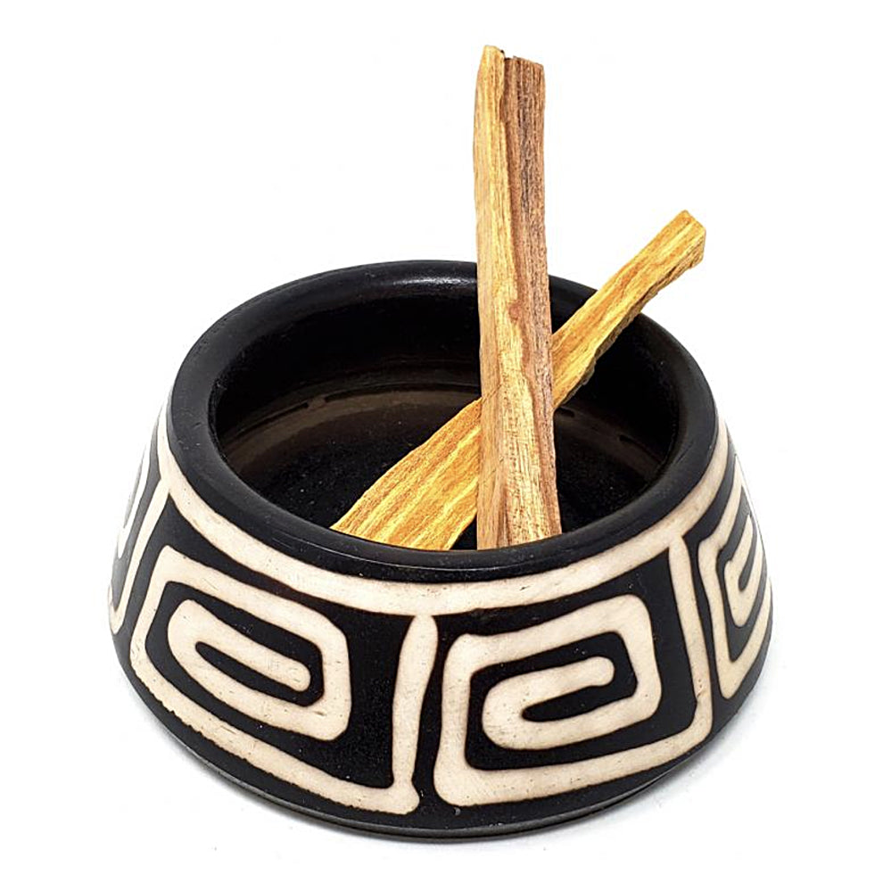 Peruvian Ceramic Burner | Incense Burner | Wiccan Center