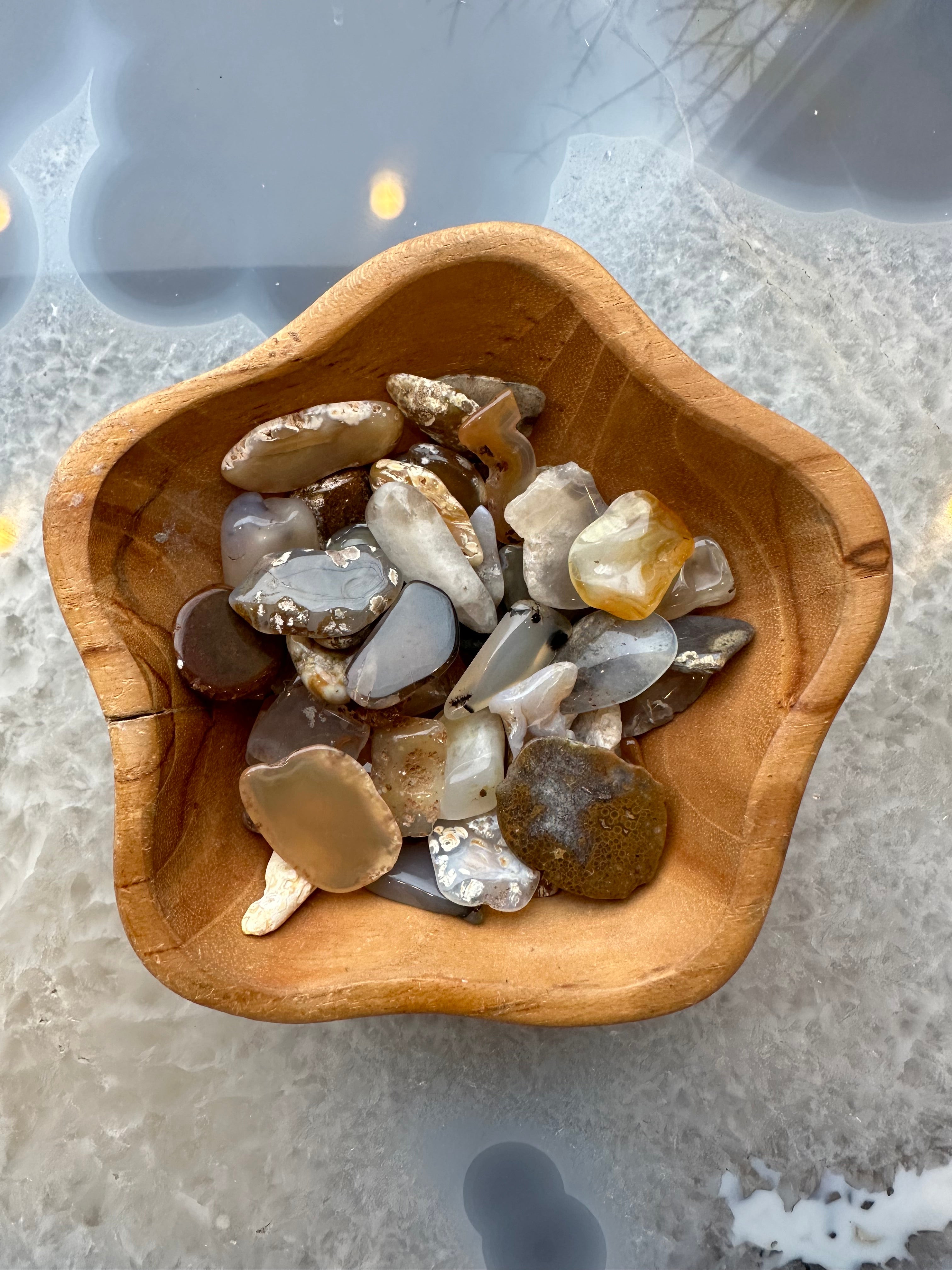 Assorted Polished Agate Pieces | Lapidary | Wiccan Center