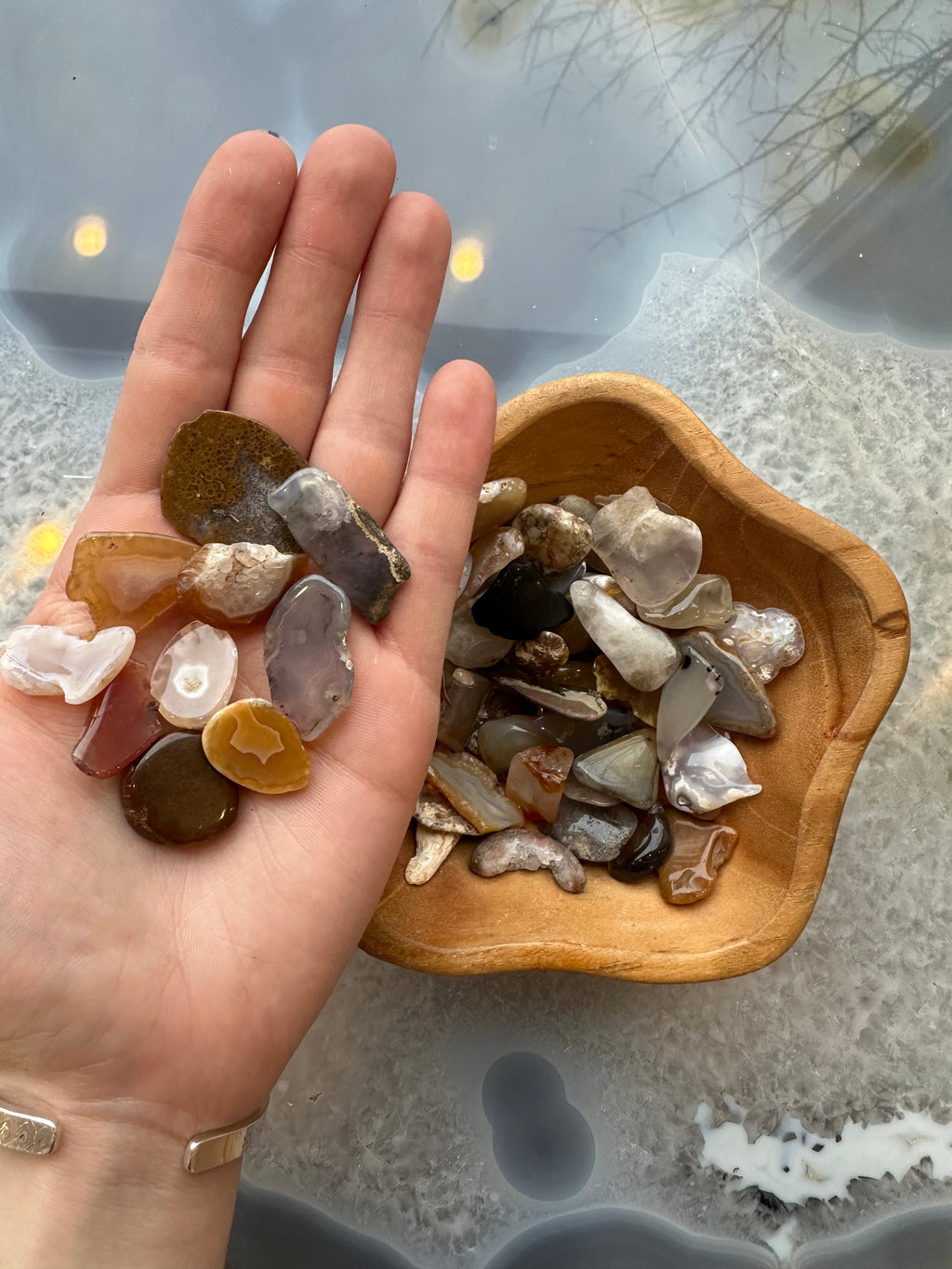 Assorted Polished Agate Pieces | Lapidary | Wiccan Center