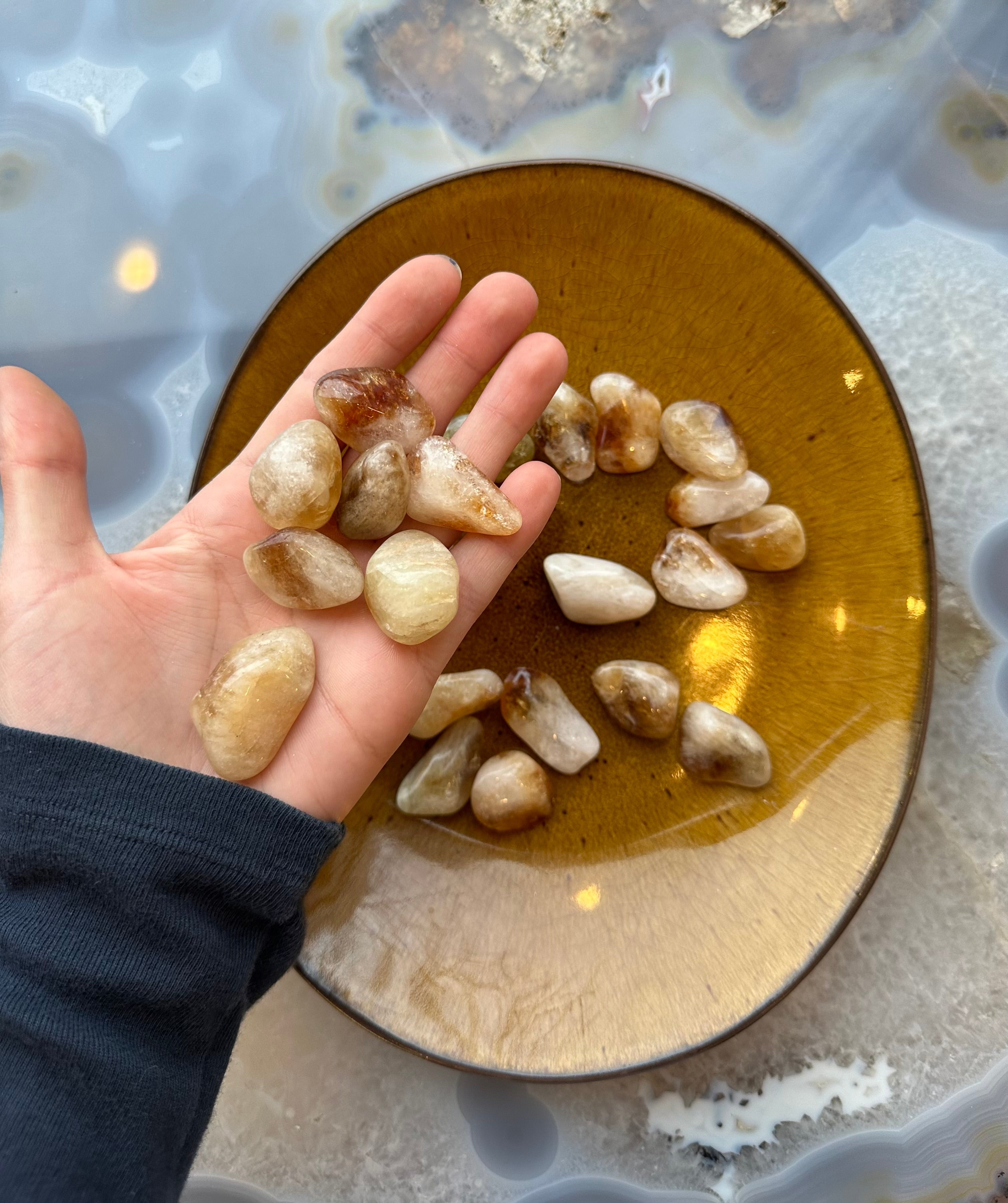 Tumbled Citrine Small | Lapidary | Wiccan Center