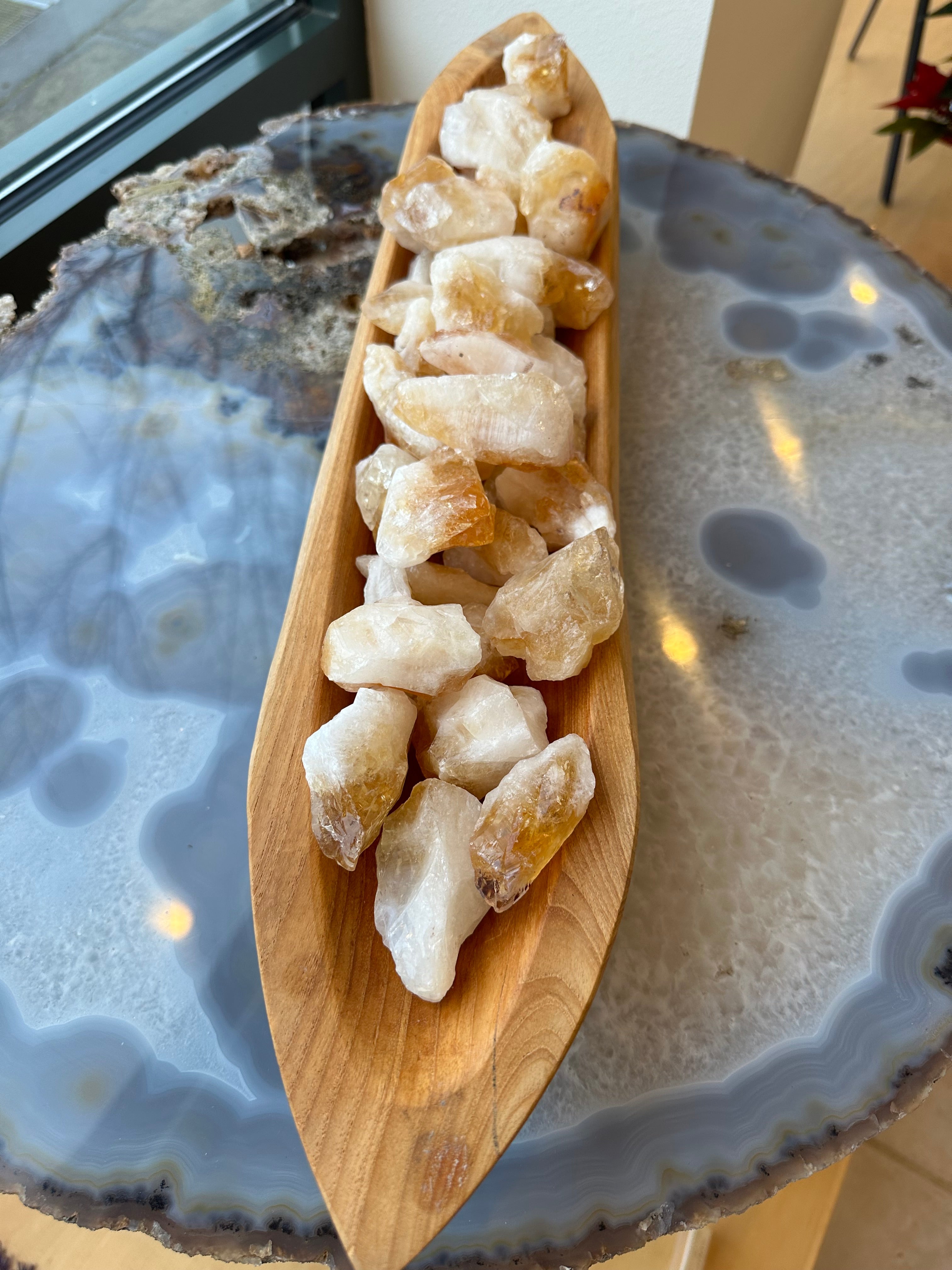 Large Citrine Chunk Rough | Rough | Wiccan Center