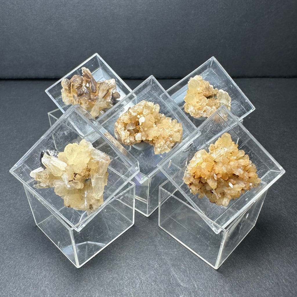 Thumbnail Specimens in Acrylic Box from Morocco | Minerals | Wiccan Center