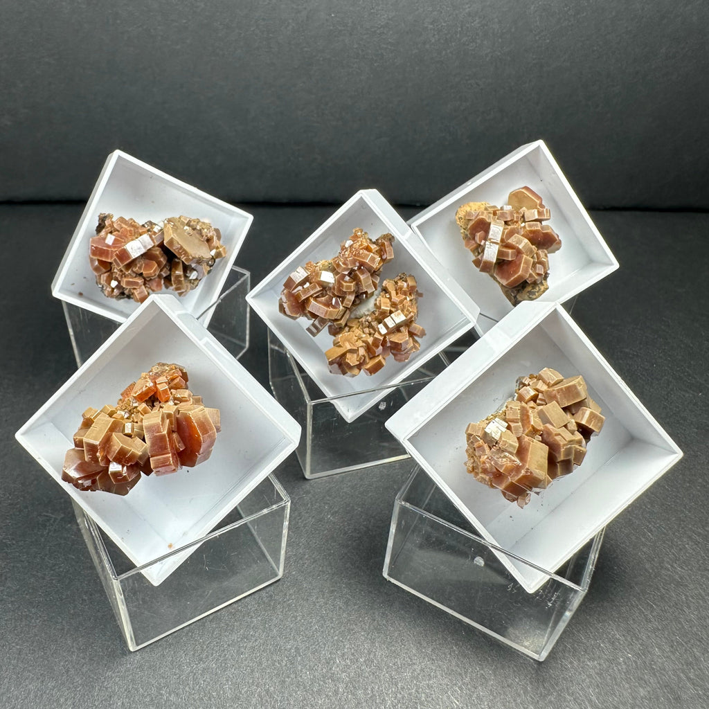 Thumbnail Specimens in Acrylic Box from Morocco | Minerals | Wiccan Center