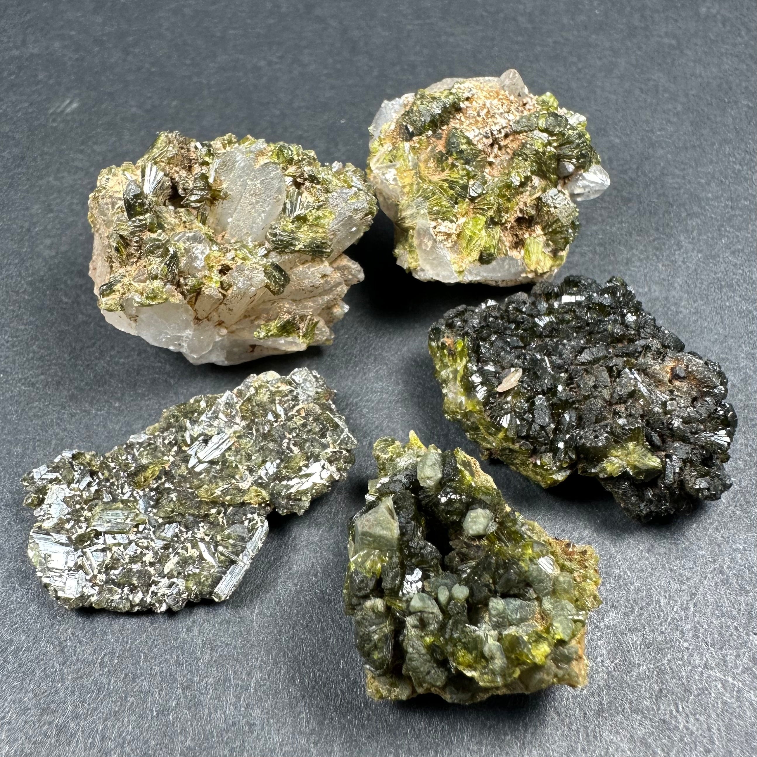 Thumbnail Specimens in Acrylic Box from Morocco | Minerals | Wiccan Center