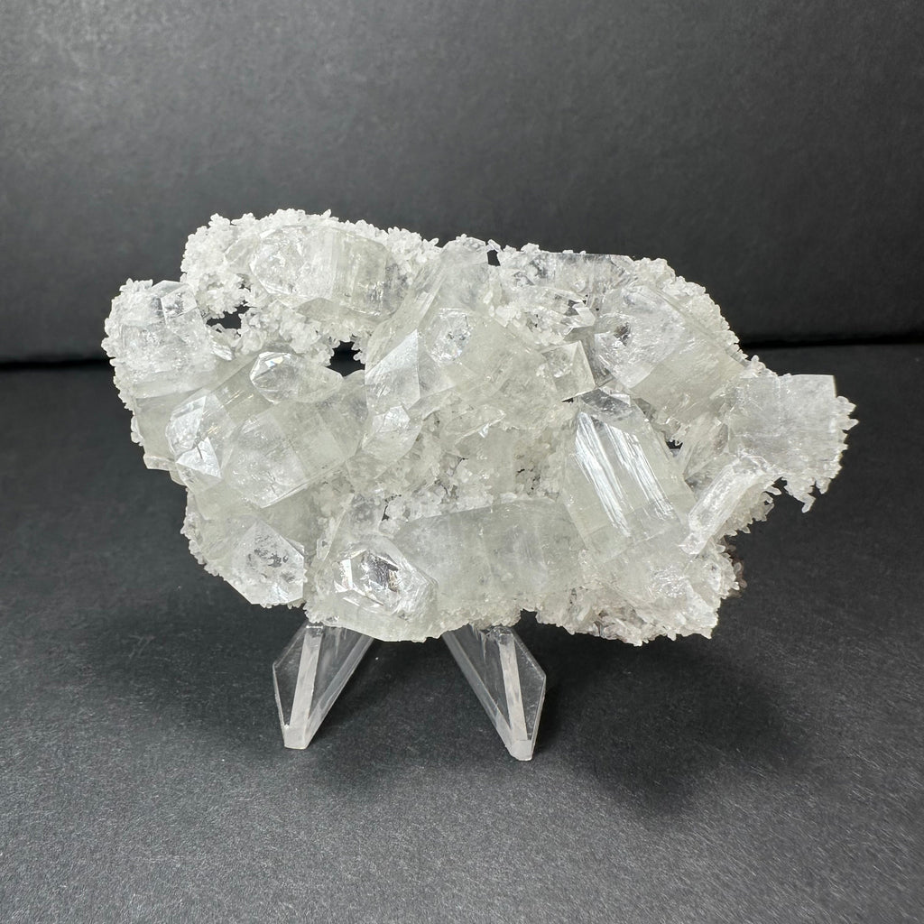 Clear Apophyllite Crystal Cluster Micro Specimen from India | Minerals | Wiccan Center