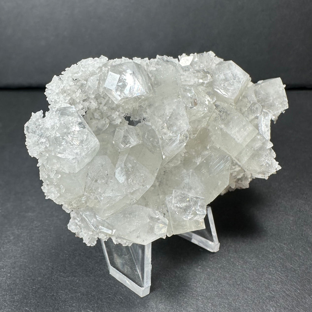 Clear Apophyllite Crystal Cluster Micro Specimen from India | Minerals | Wiccan Center