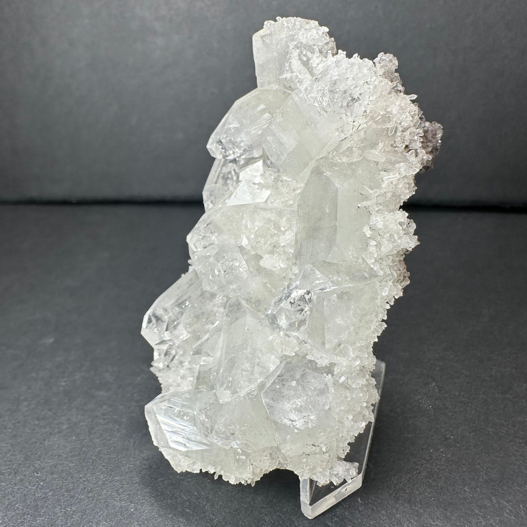 Clear Apophyllite Crystal Cluster Micro Specimen from India | Minerals | Wiccan Center