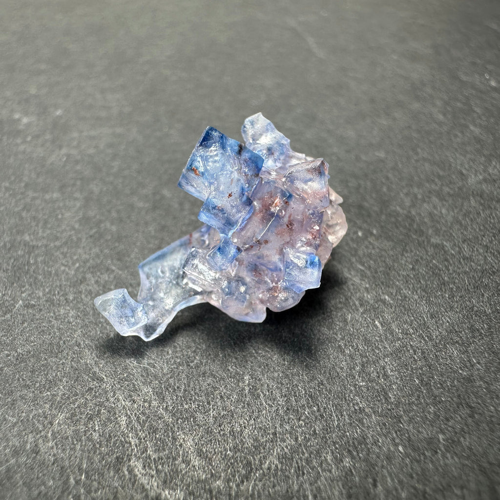 Blue Fluorite Cube, Minerva Mine #1, Hardin Co. Illinois | Minerals | Wiccan Center