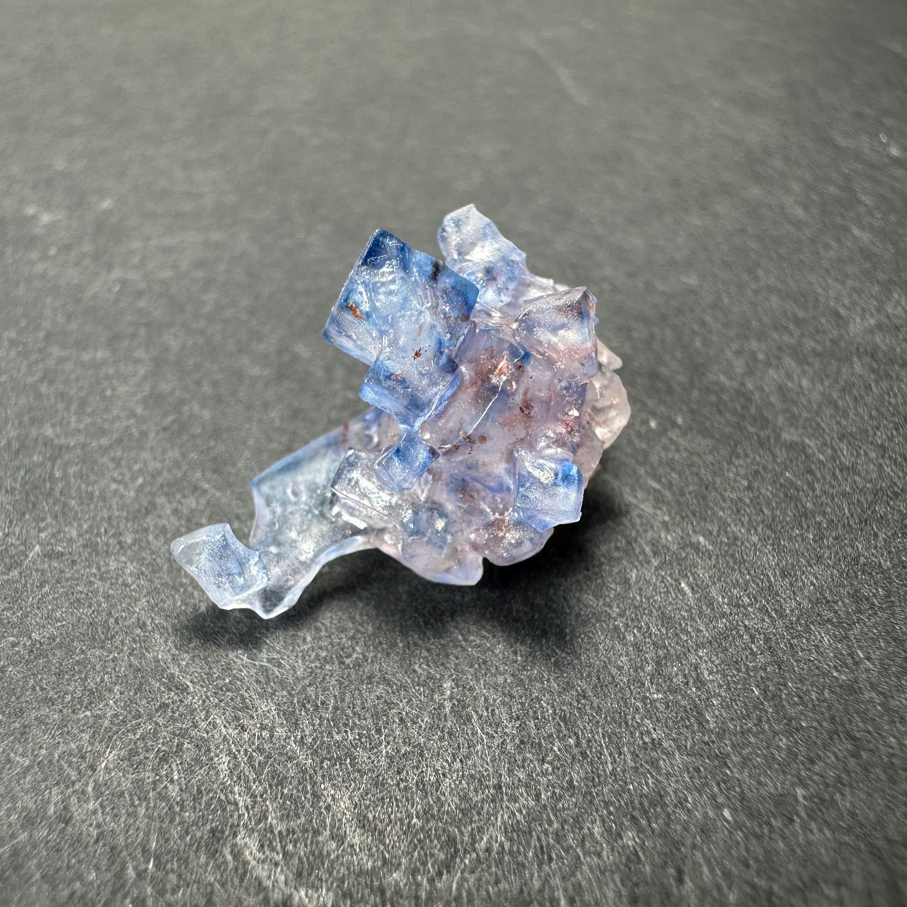 Blue Fluorite Cube, Minerva Mine #1, Hardin Co. Illinois | Minerals | Wiccan Center