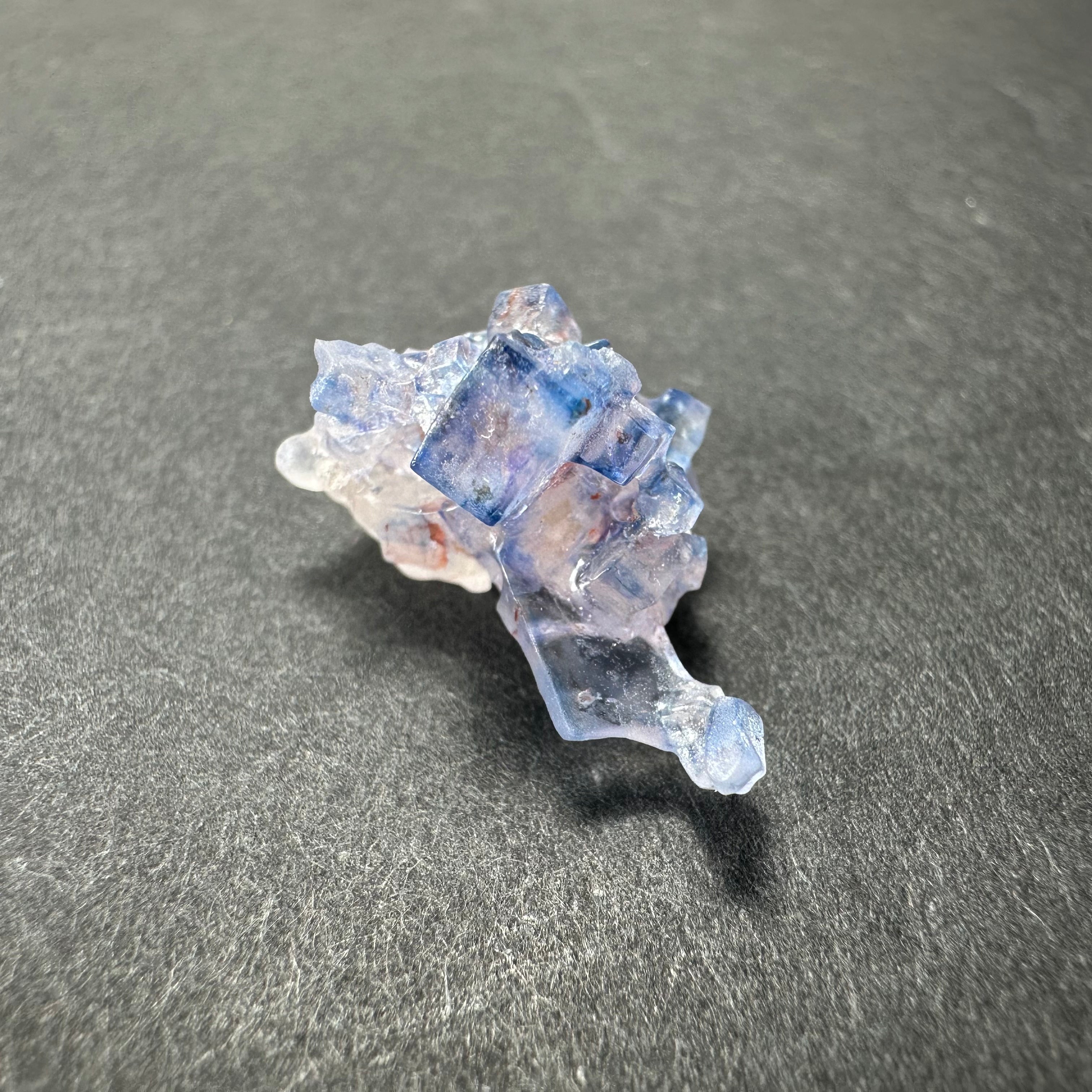 Blue Fluorite Cube, Minerva Mine #1, Hardin Co. Illinois | Minerals | Wiccan Center