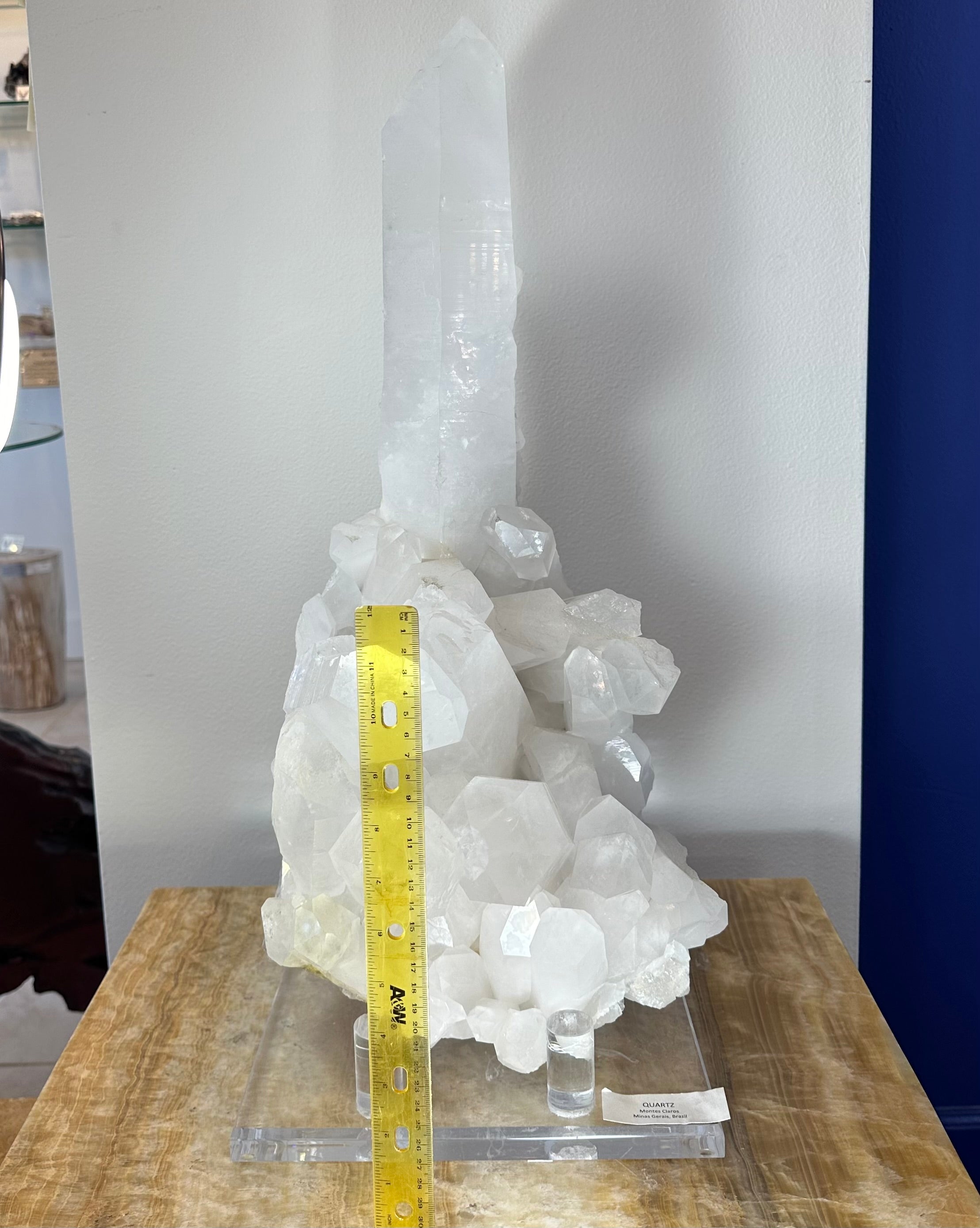 Quartz Cluster with XL Point | Minerals | Wiccan Center