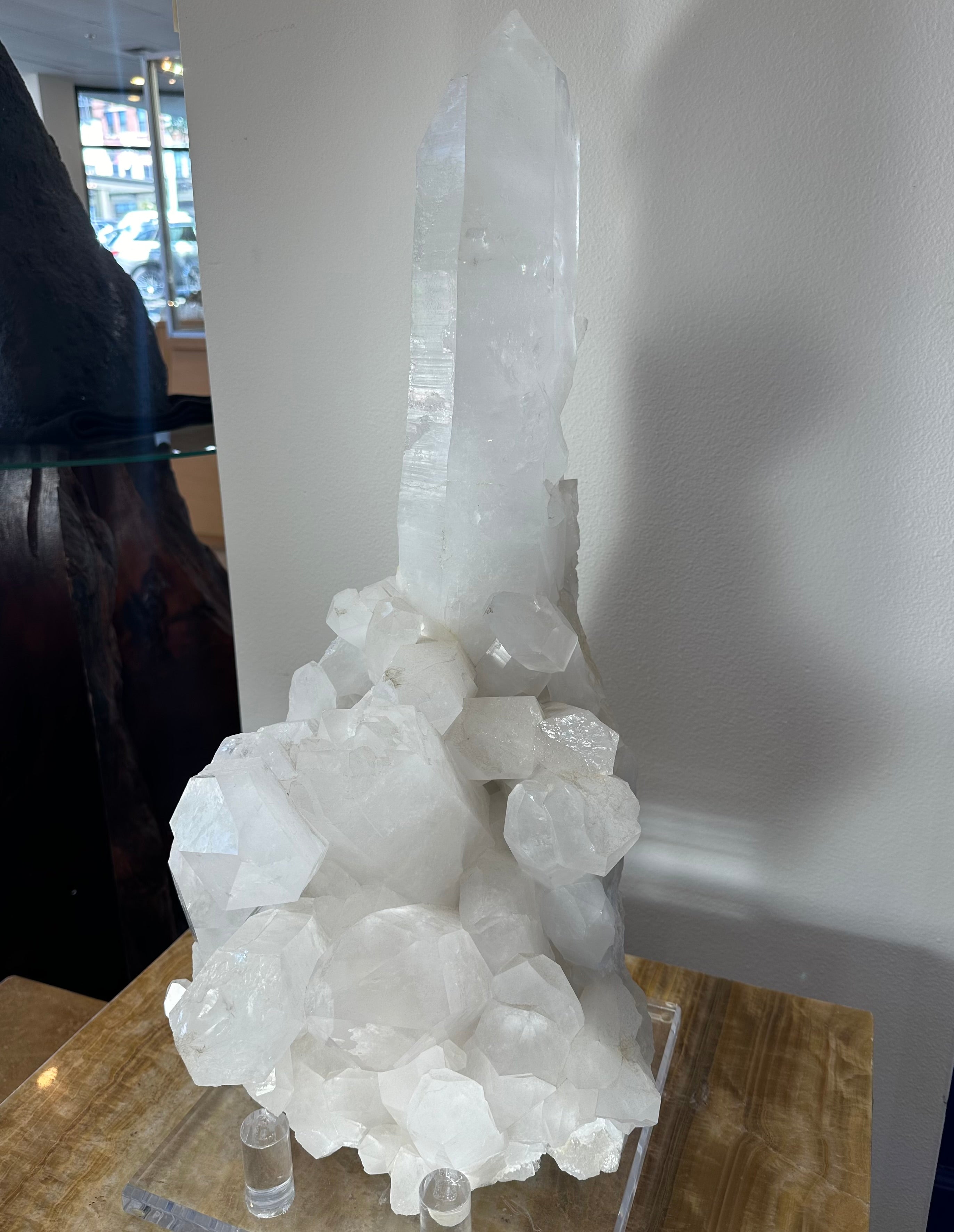 Quartz Cluster with XL Point | Minerals | Wiccan Center