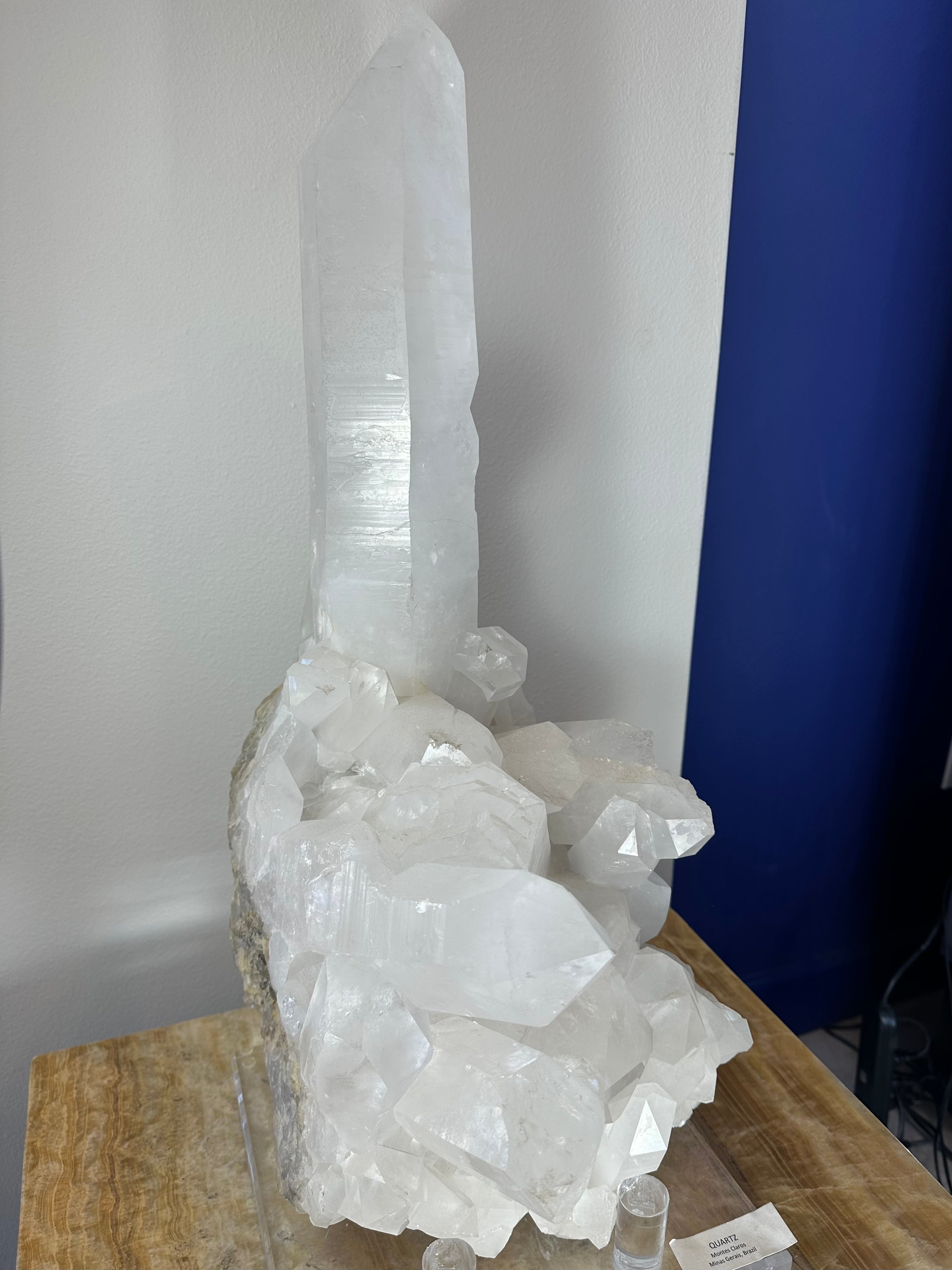 Quartz Cluster with XL Point | Minerals | Wiccan Center