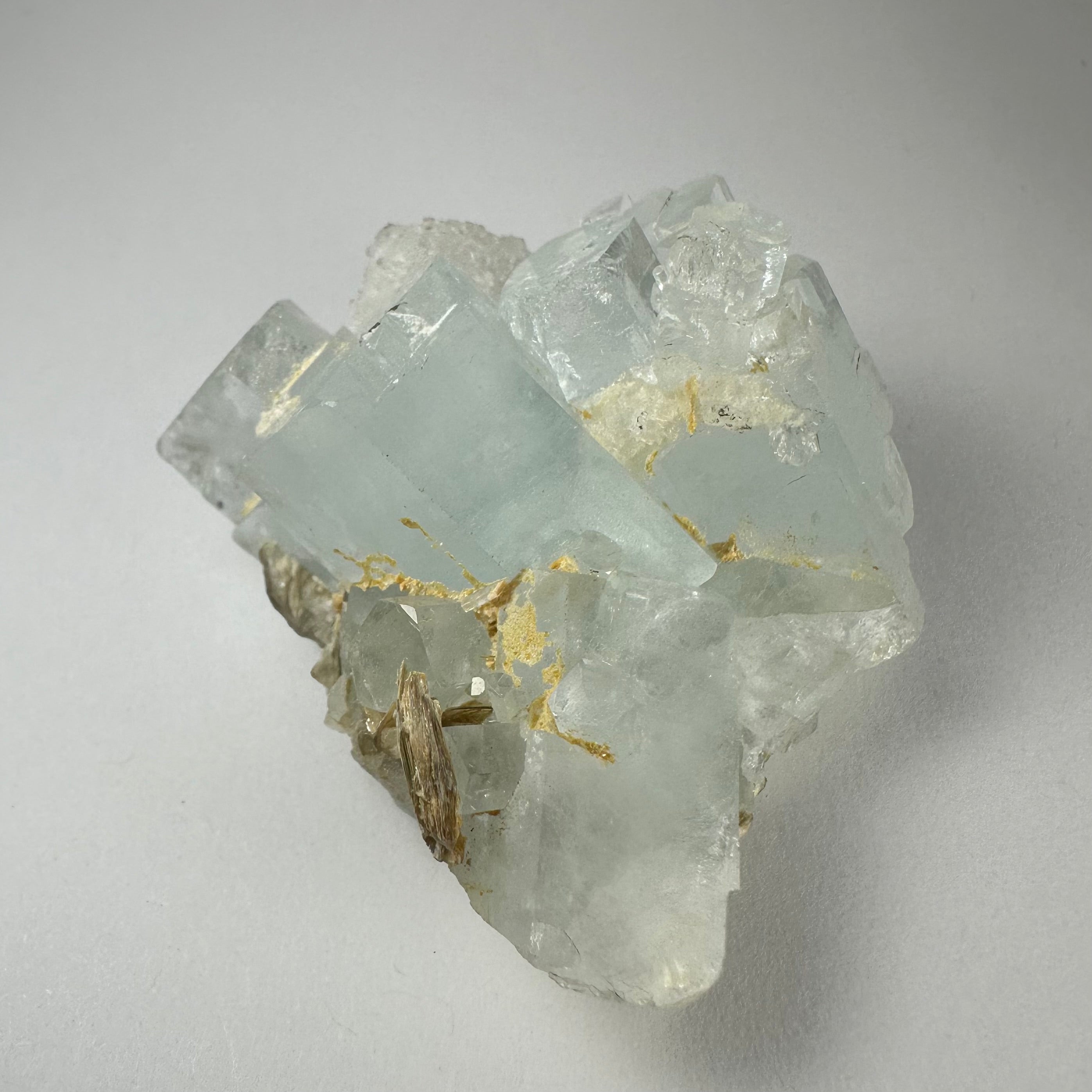 Aquamarine Crystal Cluster Shigar Valley, Skardu, Pakistan | Minerals | Wiccan Center