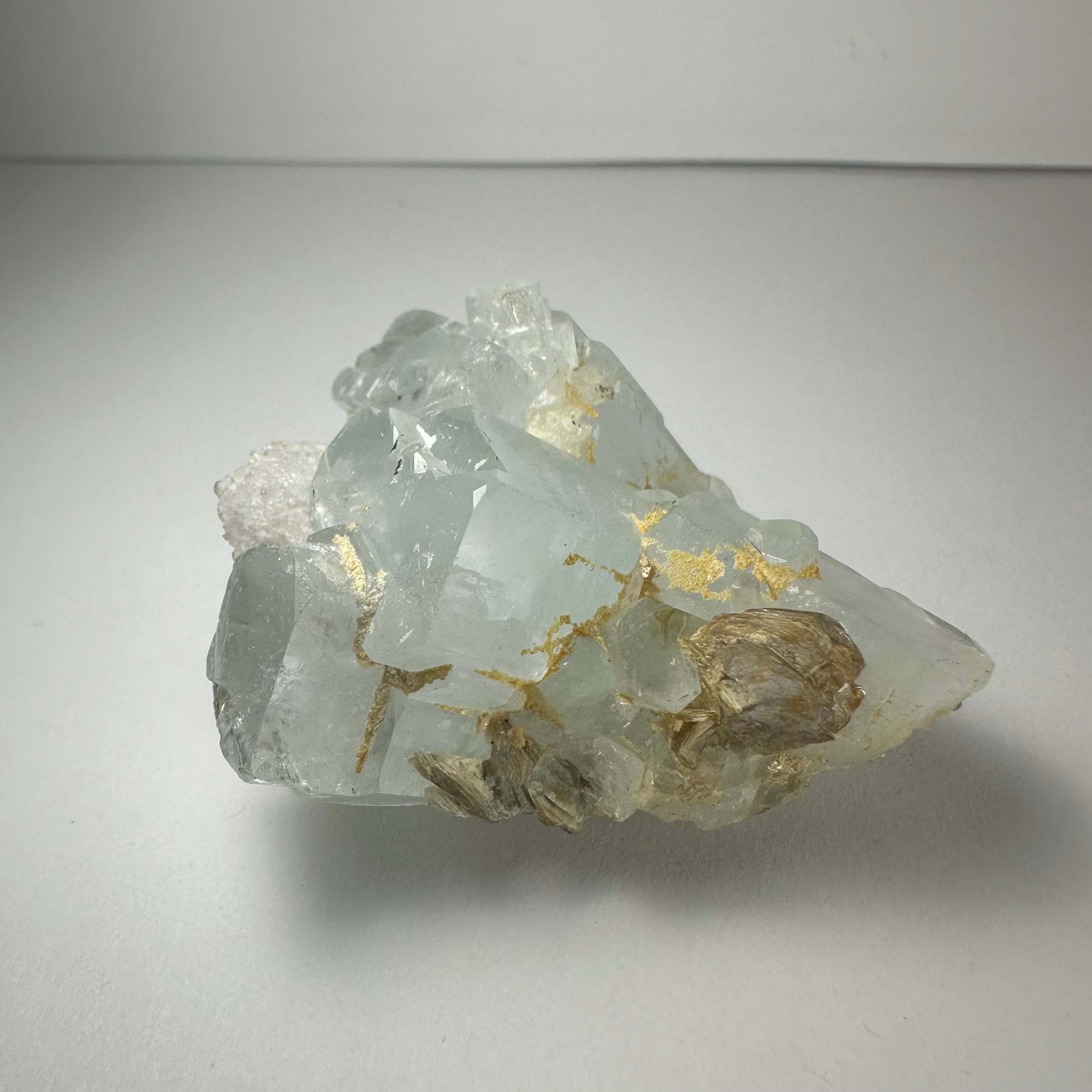 Aquamarine Crystal Cluster Shigar Valley, Skardu, Pakistan | Minerals | Wiccan Center