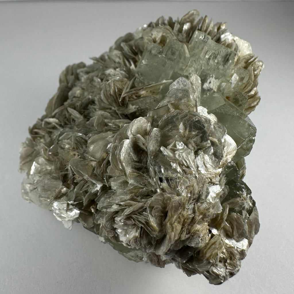 Aquamarine with Muscovite and Albite from Shigar Valley, Skardu, Pakistan | Minerals | Wiccan Center