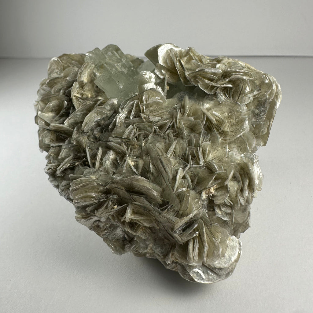 Aquamarine with Muscovite and Albite from Shigar Valley, Skardu, Pakistan | Minerals | Wiccan Center