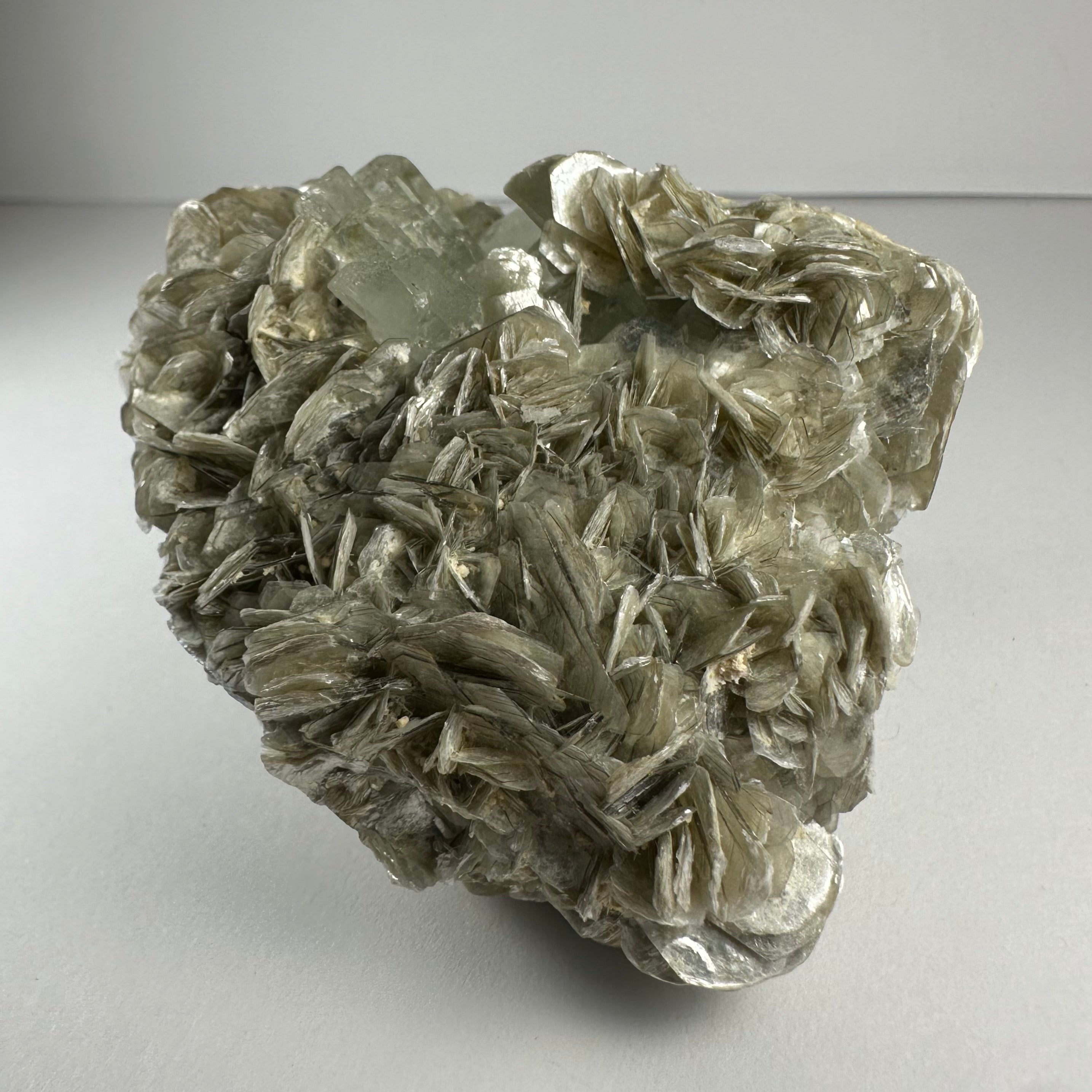 Aquamarine with Muscovite and Albite from Shigar Valley, Skardu, Pakistan | Minerals | Wiccan Center