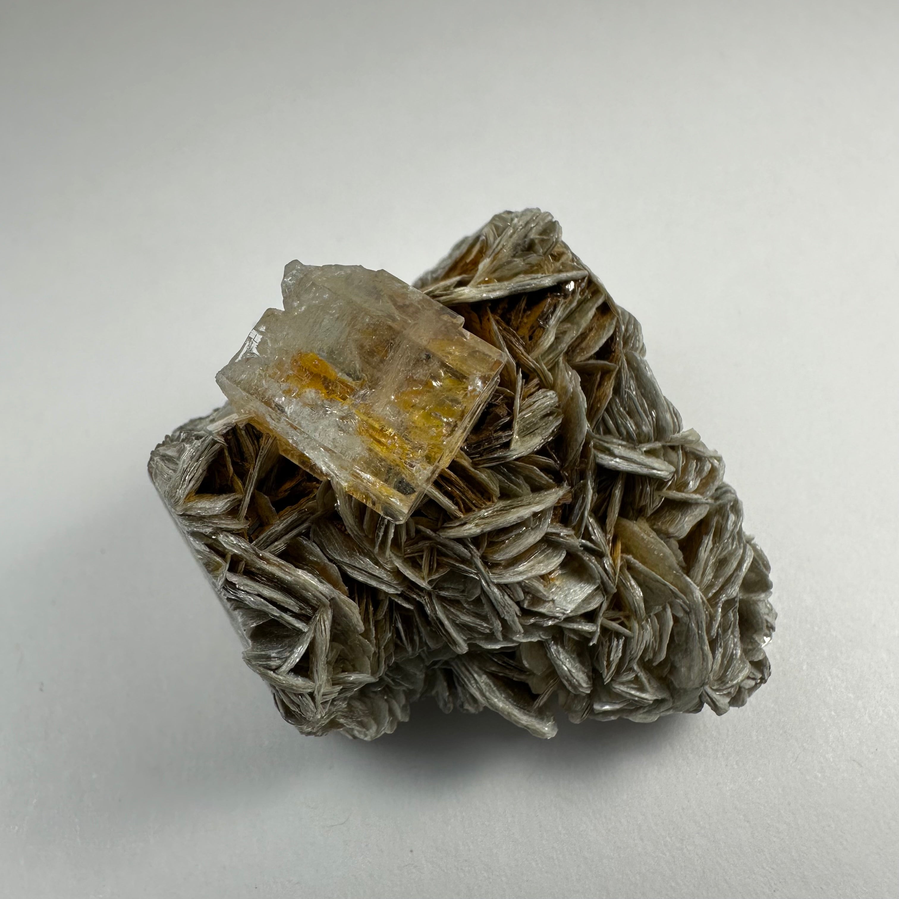 Aquamarine with Muscovite on Matrix Shigar Valley, Skardu, Pakistan | Minerals | Wiccan Center