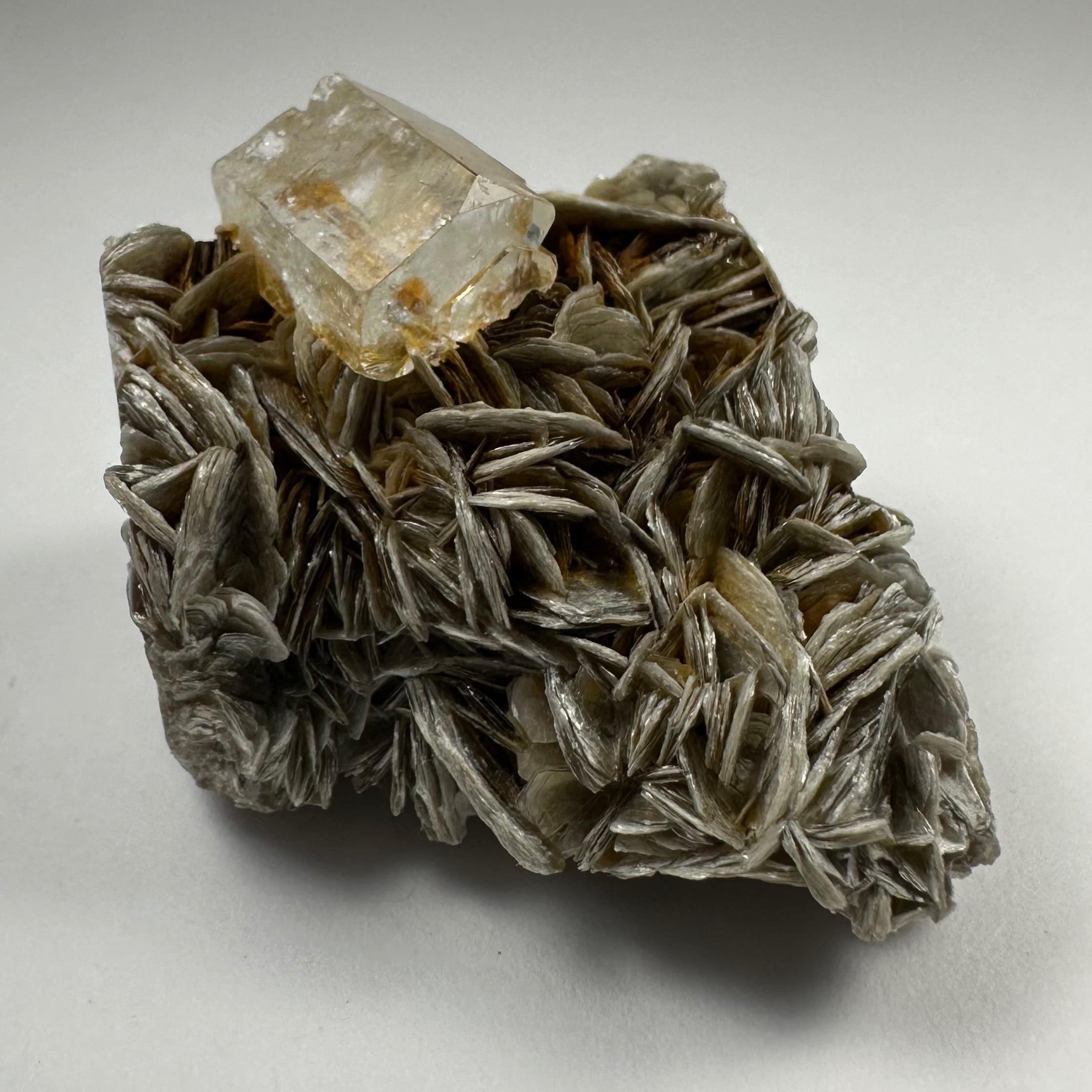 Aquamarine with Muscovite on Matrix Shigar Valley, Skardu, Pakistan | Minerals | Wiccan Center