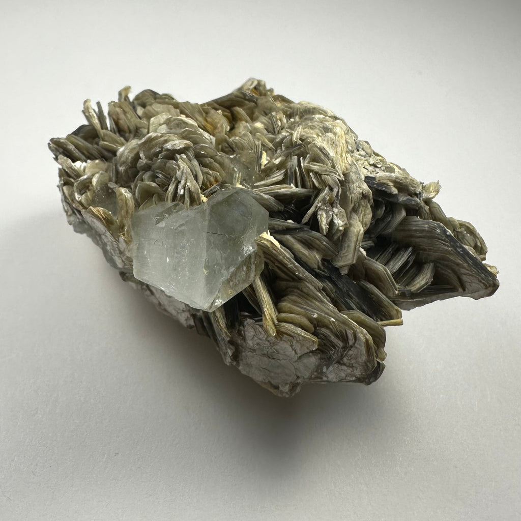 Aquamarine with Muscovite on Matrix from Shigar Valley, Skradu, Pakistan | Minerals | Wiccan Center