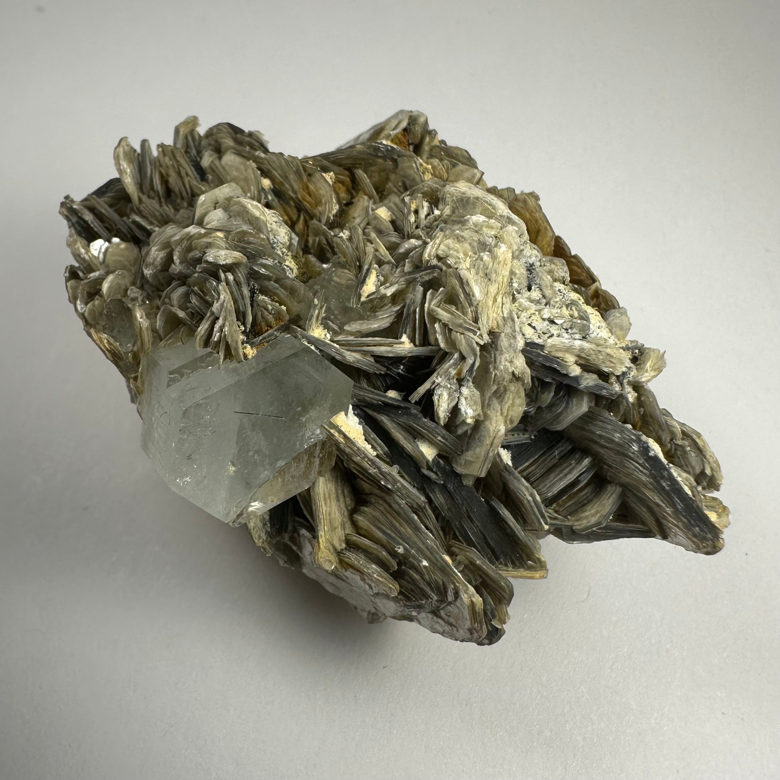 Aquamarine with Muscovite on Matrix from Shigar Valley, Skradu, Pakistan | Minerals | Wiccan Center