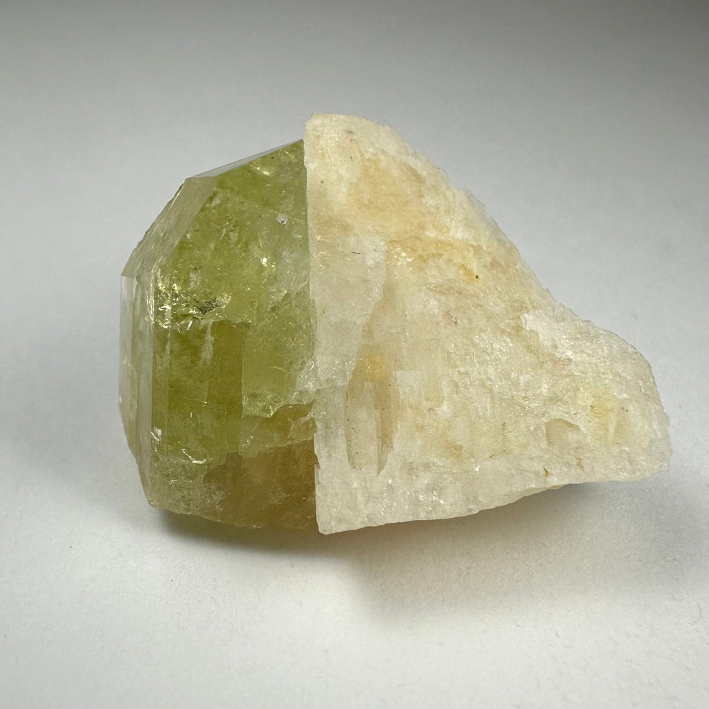 Brazilianite with Albite | Minerals | Wiccan Center