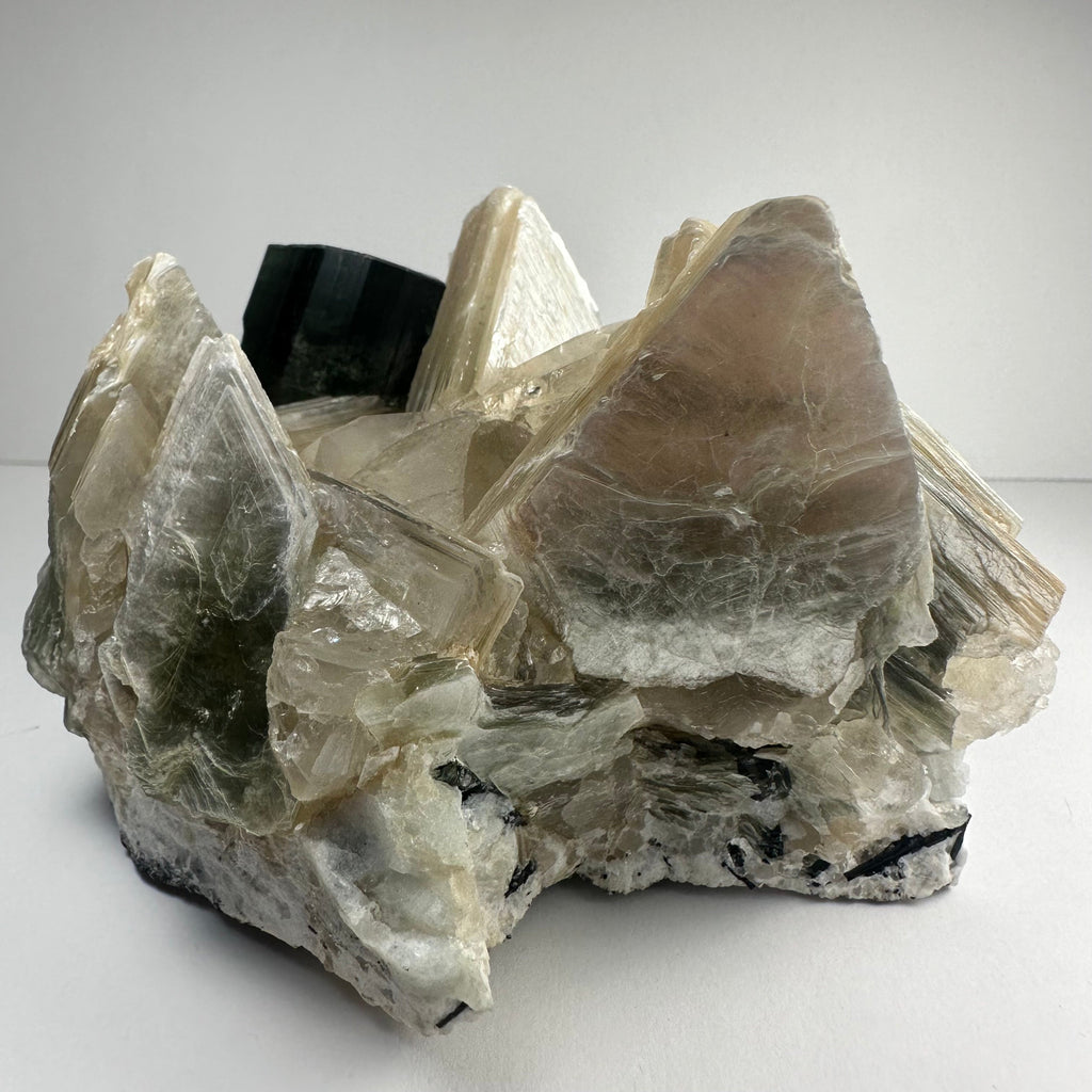 Blue Indicolite Tourmaline on Matrix from Nuristan, Afghanistan | Minerals | Wiccan Center