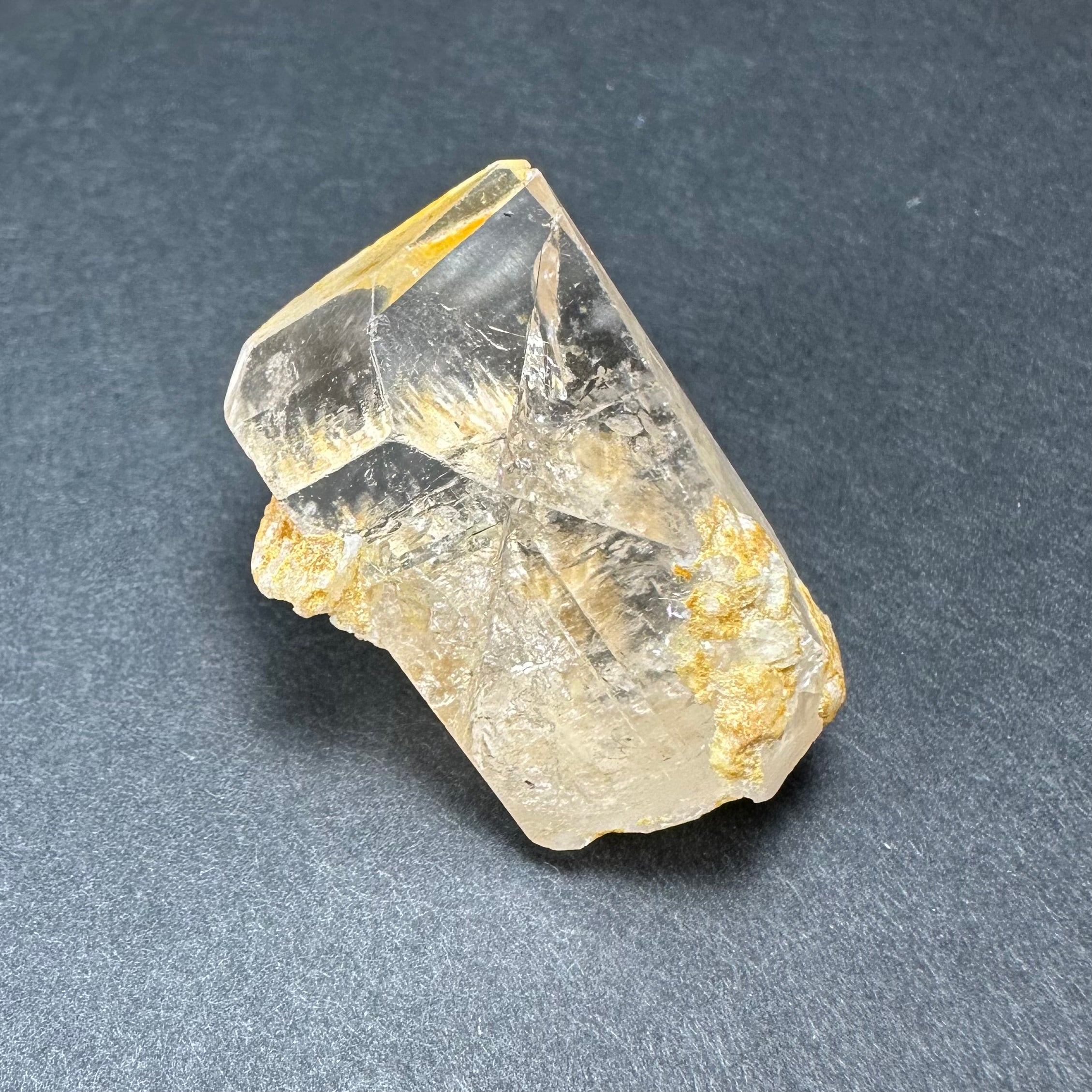 Golden Topaz Crystal from Shigar Valley, Skardu, Pakistan | Minerals | Wiccan Center