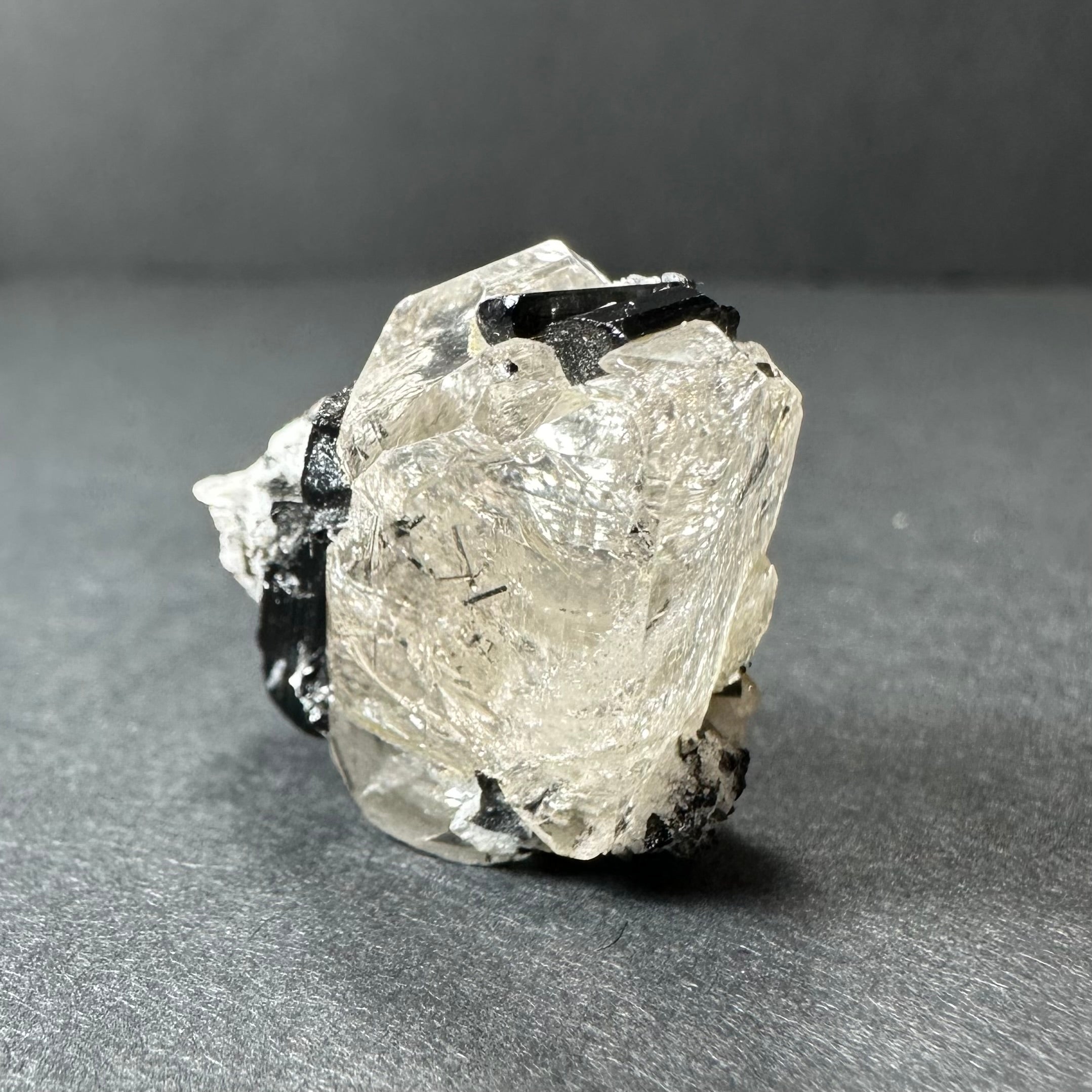 White Topaz with Black Tourmaline Mt. Antero, San Isabel National Forest, Colorado | Minerals | Wiccan Center