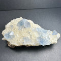Celestite Crystals with Scalenohedral Calcite | Minerals | Wiccan Center