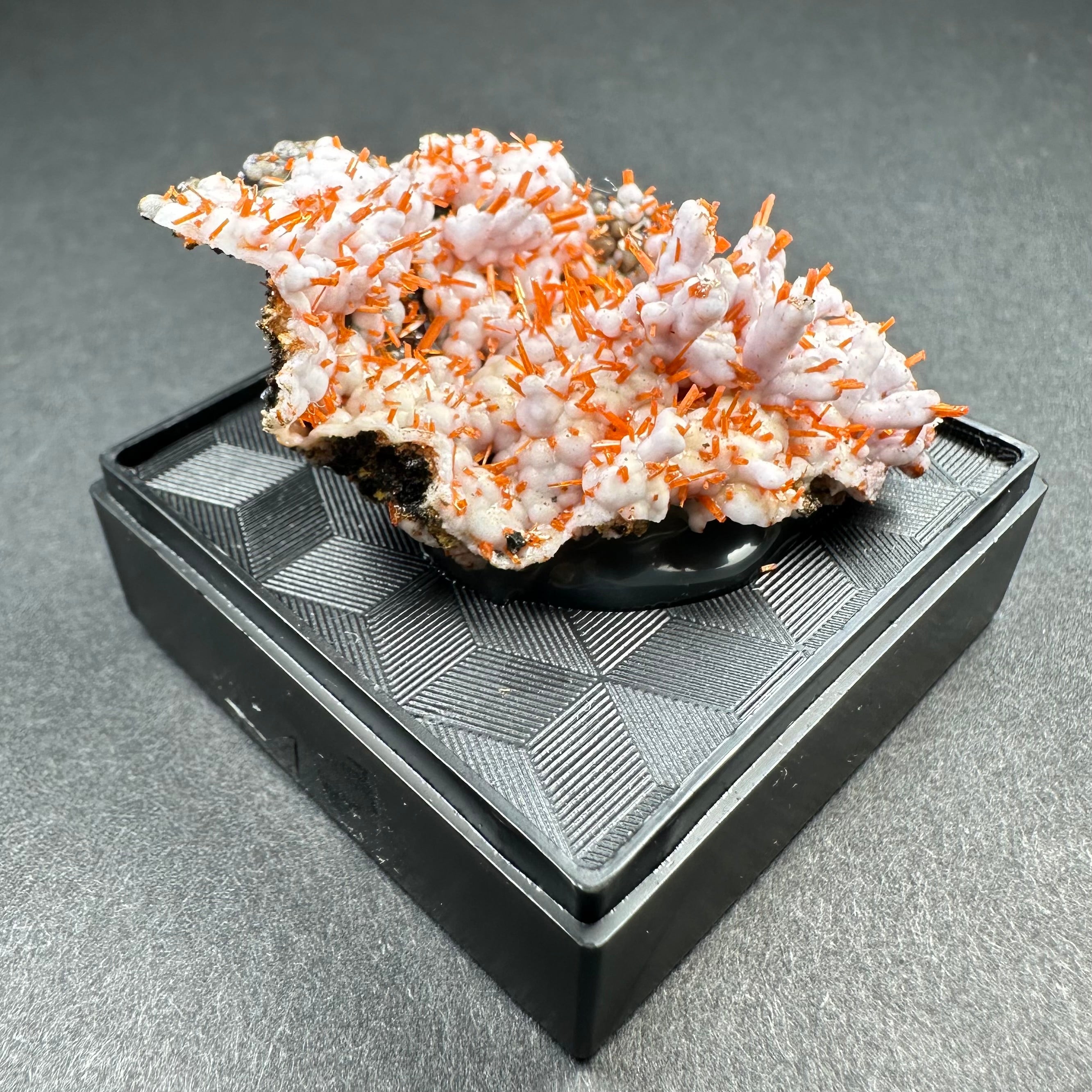 Crocoite on Matrix | Minerals | Wiccan Center