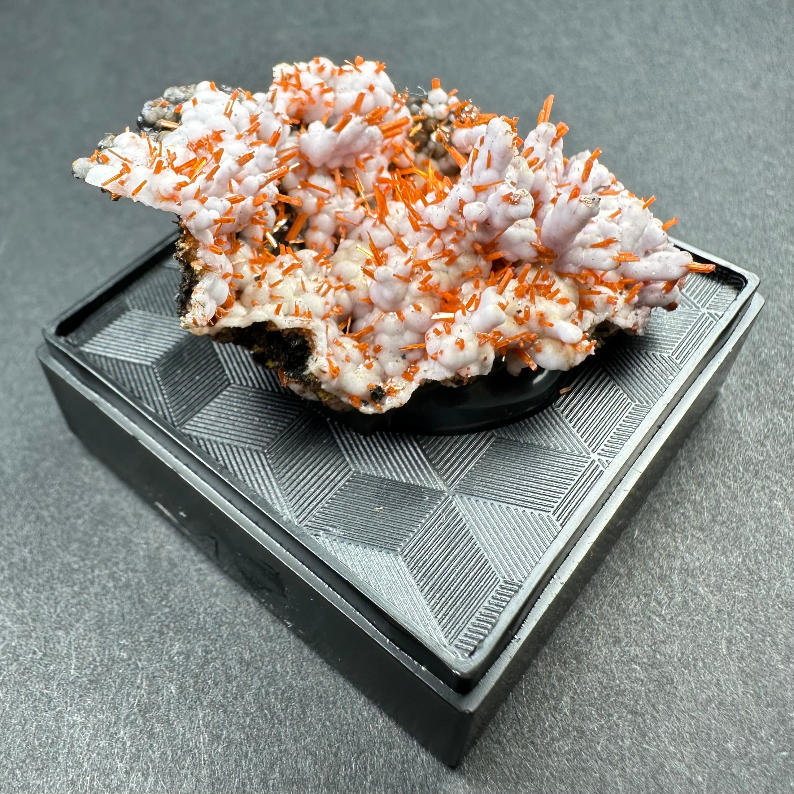 Crocoite on Matrix | Minerals | Wiccan Center