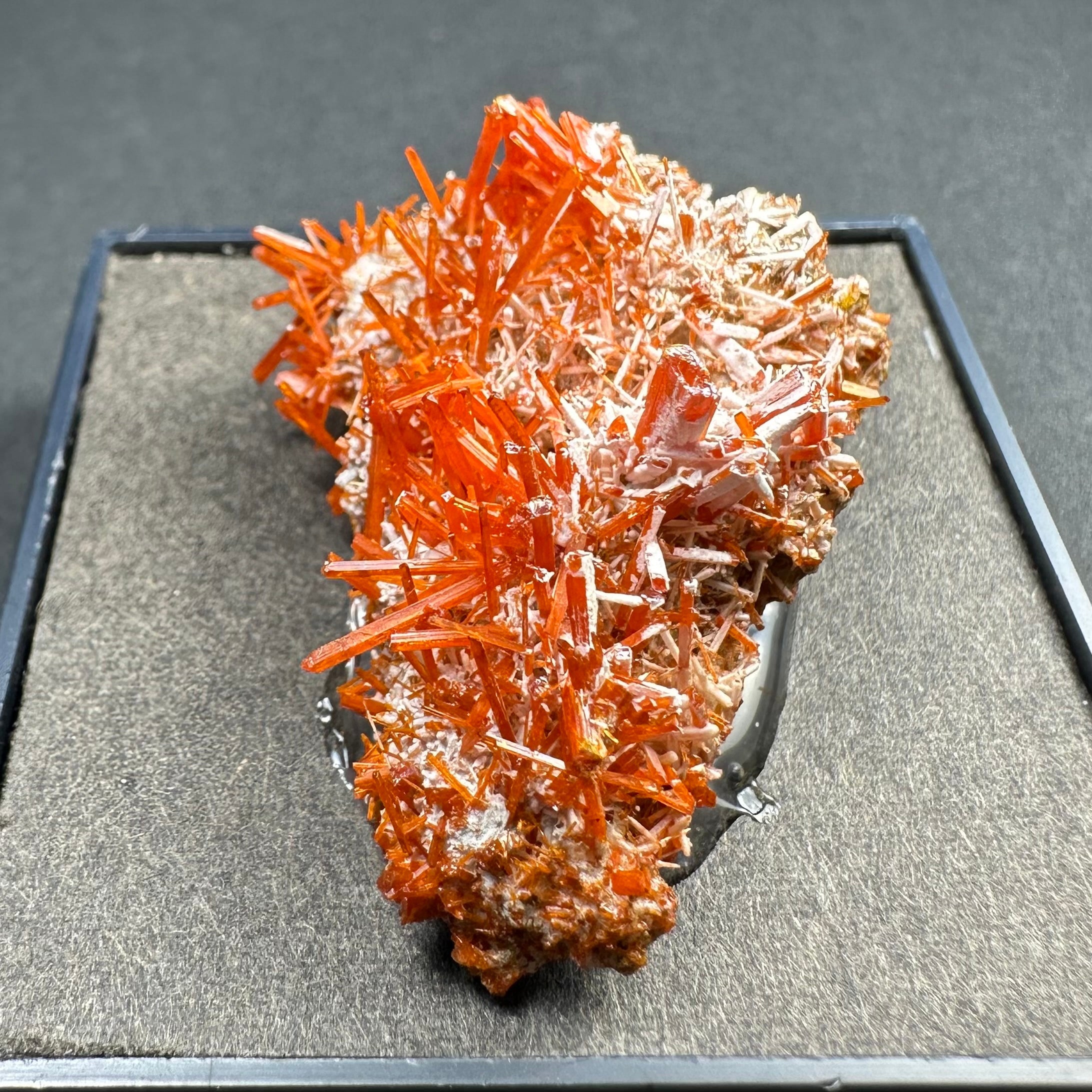 Crocoite on Matrix Adelaide Mine, Dundas, Tasmania, Australia | Minerals | Wiccan Center