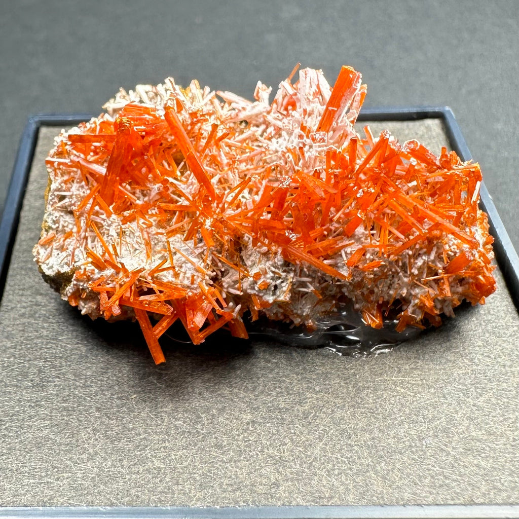 Crocoite on Matrix Adelaide Mine, Dundas, Tasmania, Australia | Minerals | Wiccan Center