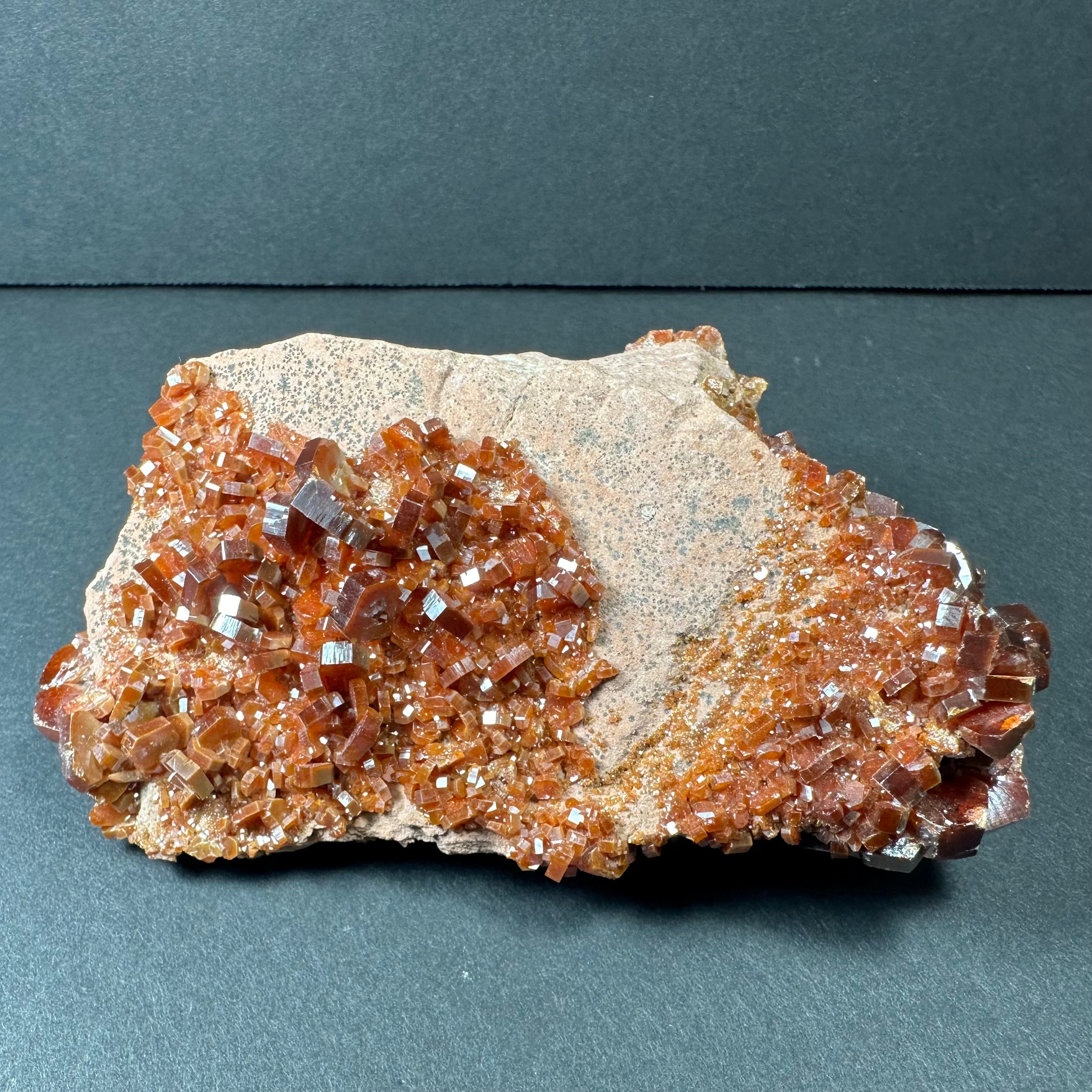 Vanadinite Cluster on Matrix from Mibladen, Morocco | Minerals | Wiccan Center