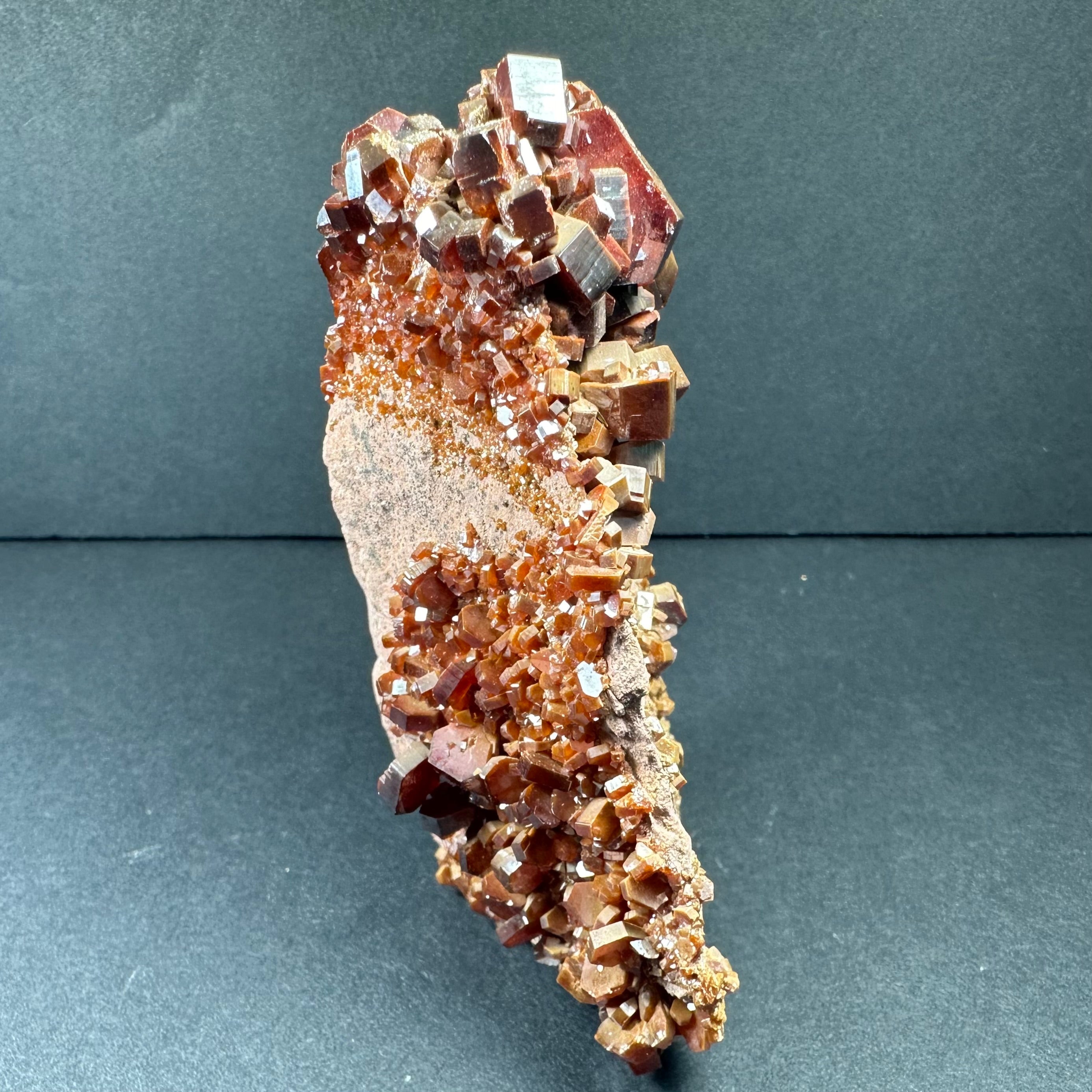 Vanadinite Cluster on Matrix from Mibladen, Morocco | Minerals | Wiccan Center