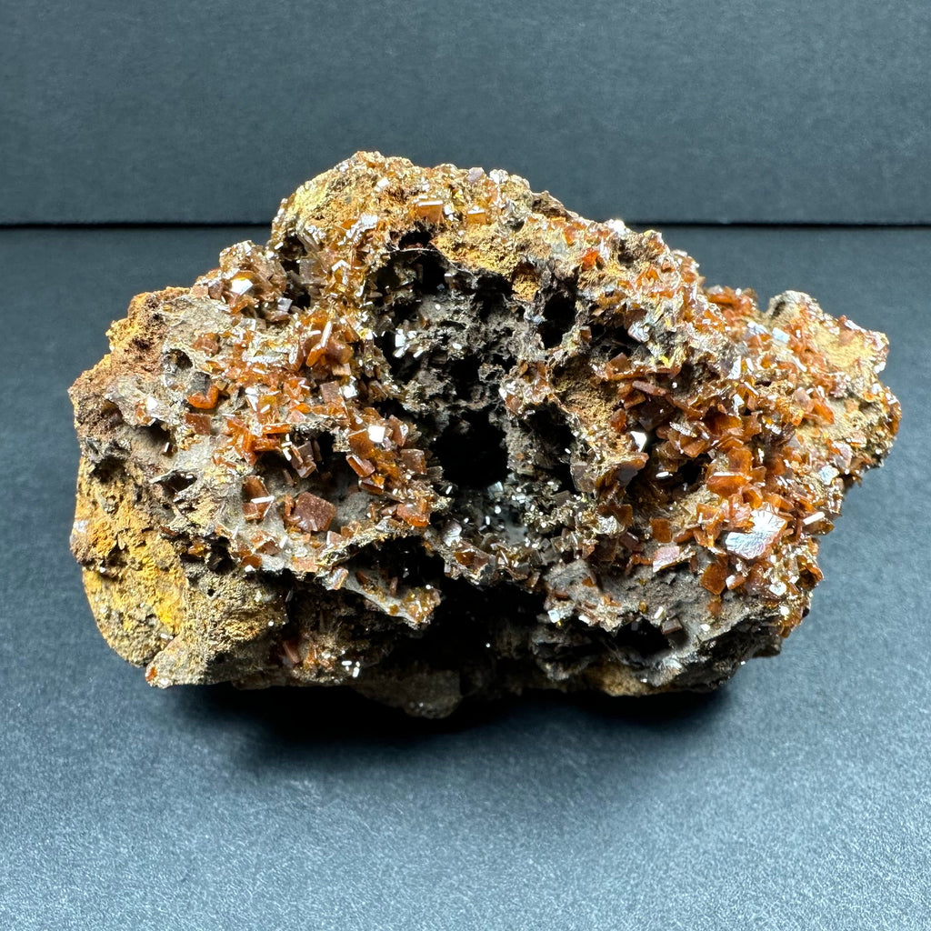 Wulfenite Cluster on Matrix from Maoniuping Mine, Sichuan, China | Minerals | Wiccan Center