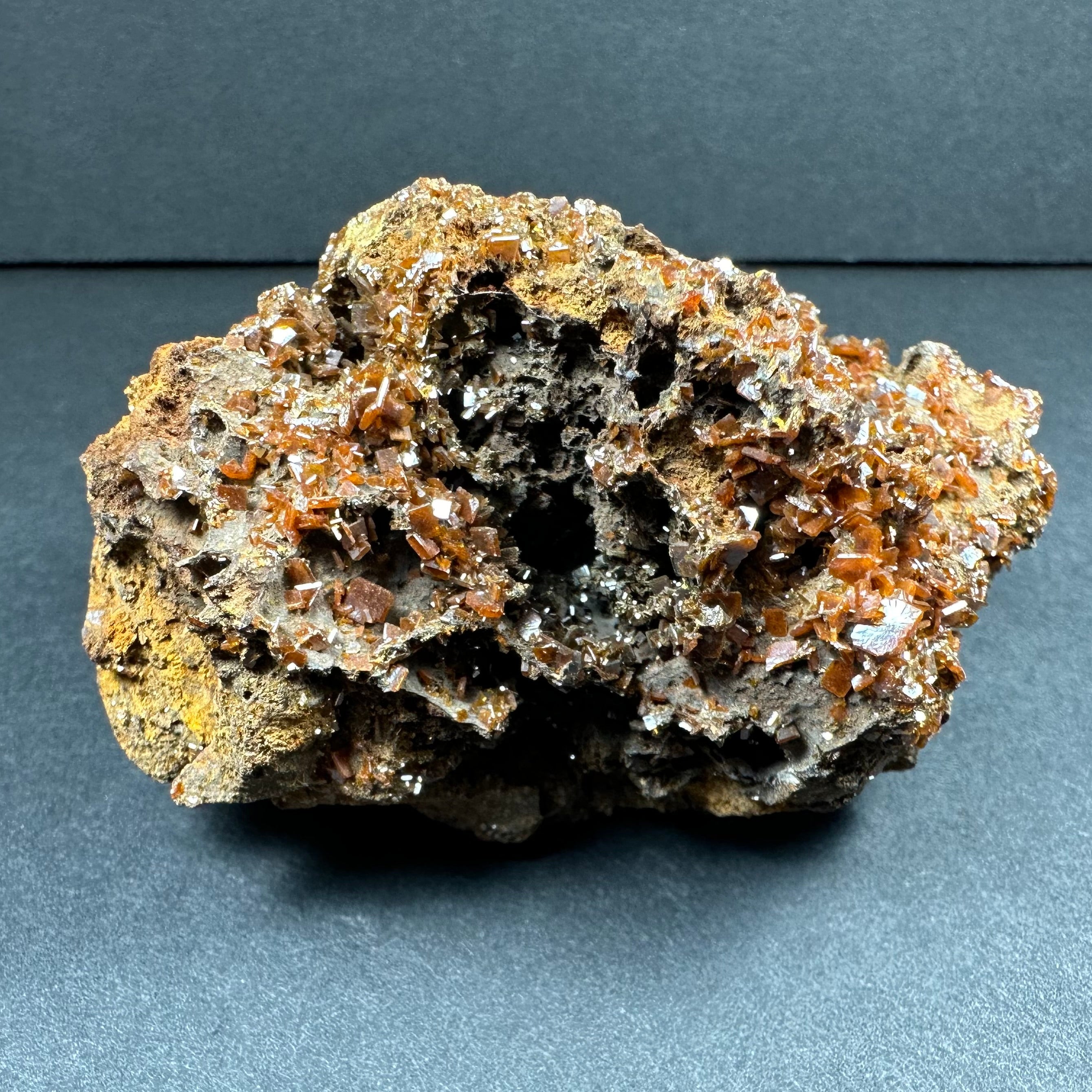 Wulfenite Cluster on Matrix from Maoniuping Mine, Sichuan, China | Minerals | Wiccan Center