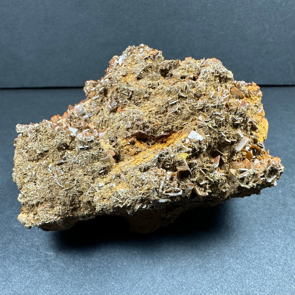 Wulfenite Cluster on Matrix from Maoniuping Mine, Sichuan, China | Minerals | Wiccan Center